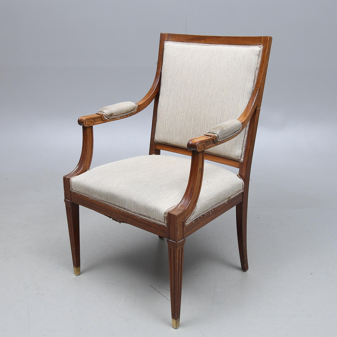 ARMCHAIR, Gustavian style, 20th century.