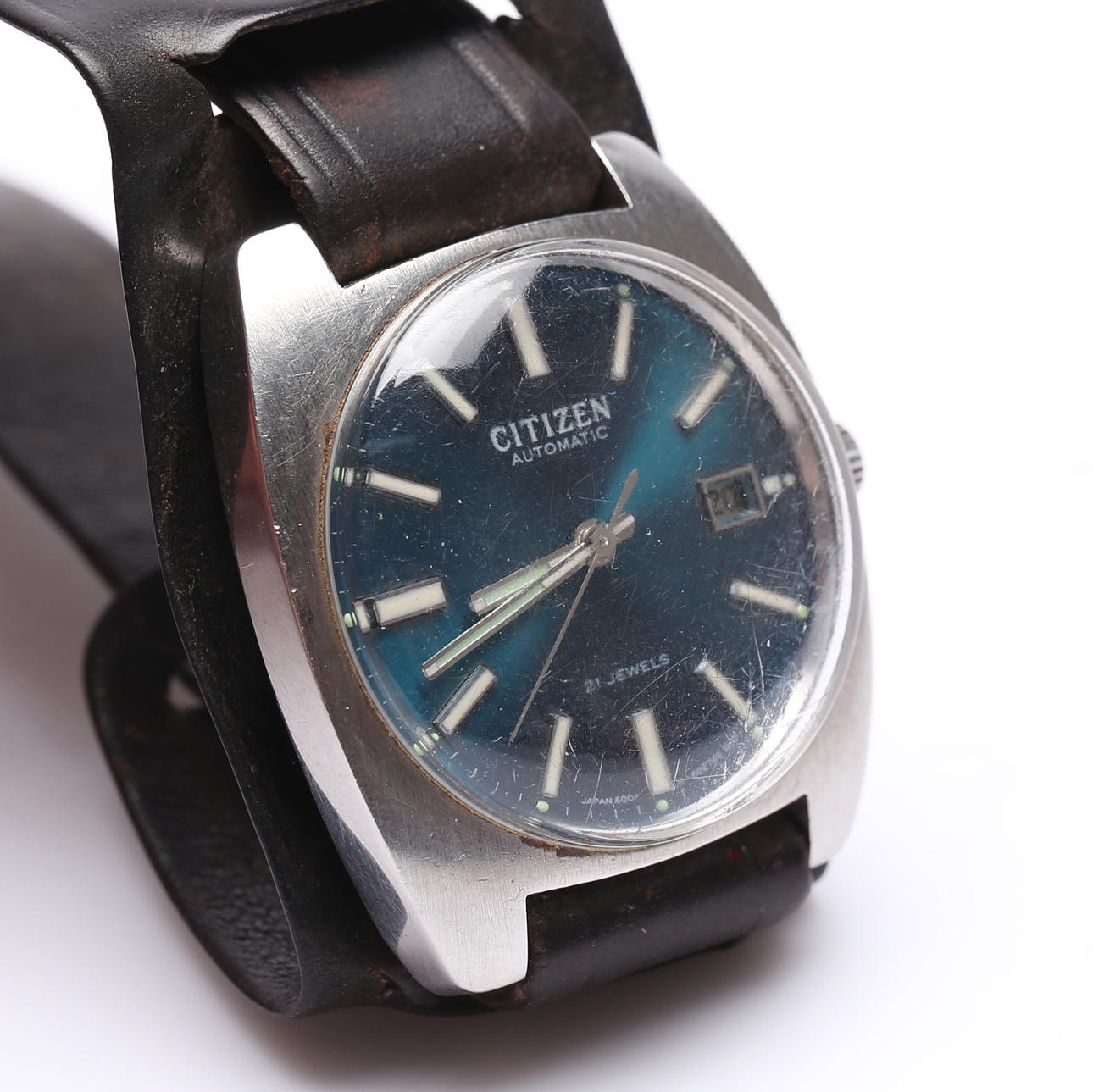 HERREARMBÅND, stål, Citizen, automat.