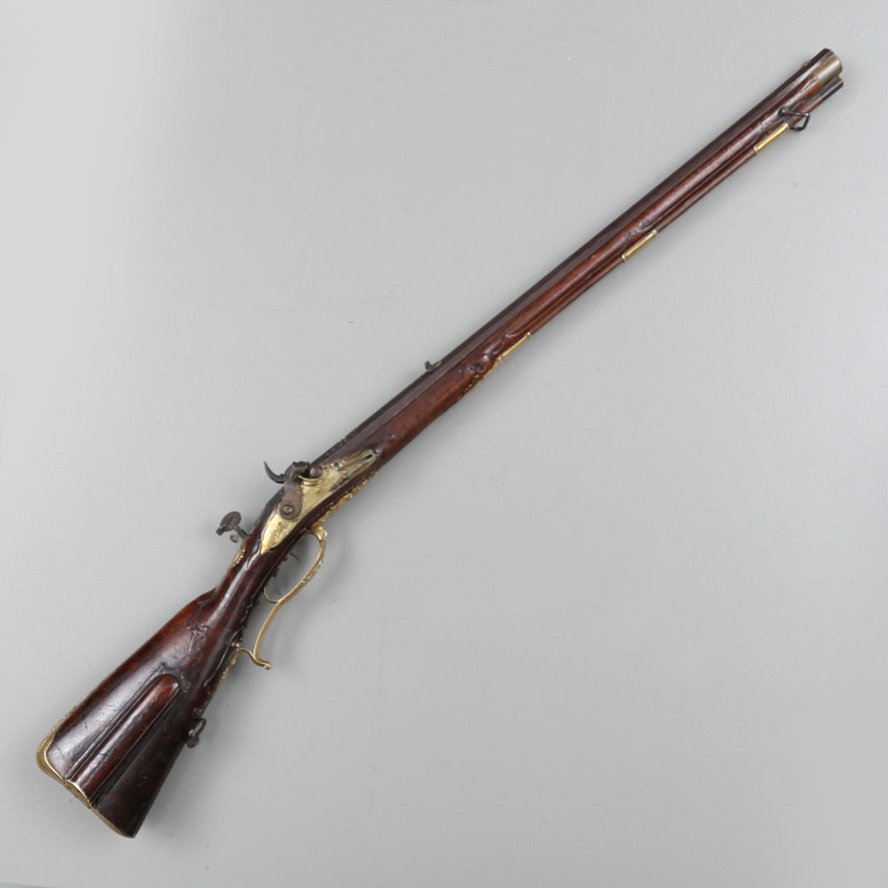 PISTOLA DE FLINTLOCK, Austria, hacia 1740.