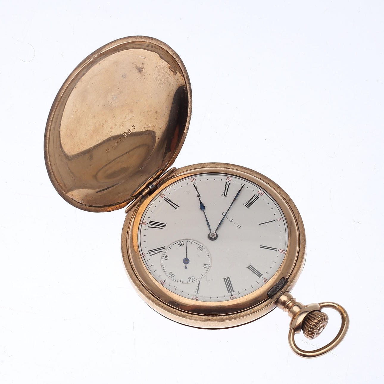 POCKET WATCH, savonette, Elgin, USA.