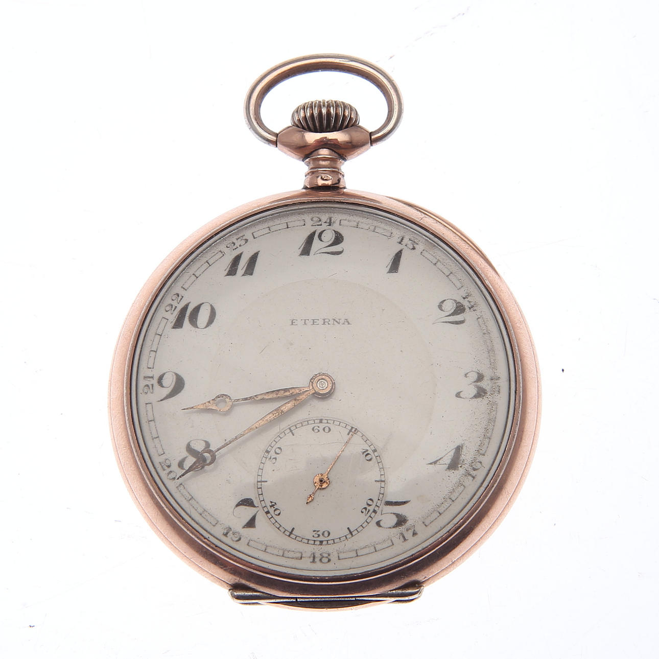 POCKET WATCH, silver, Eterna.