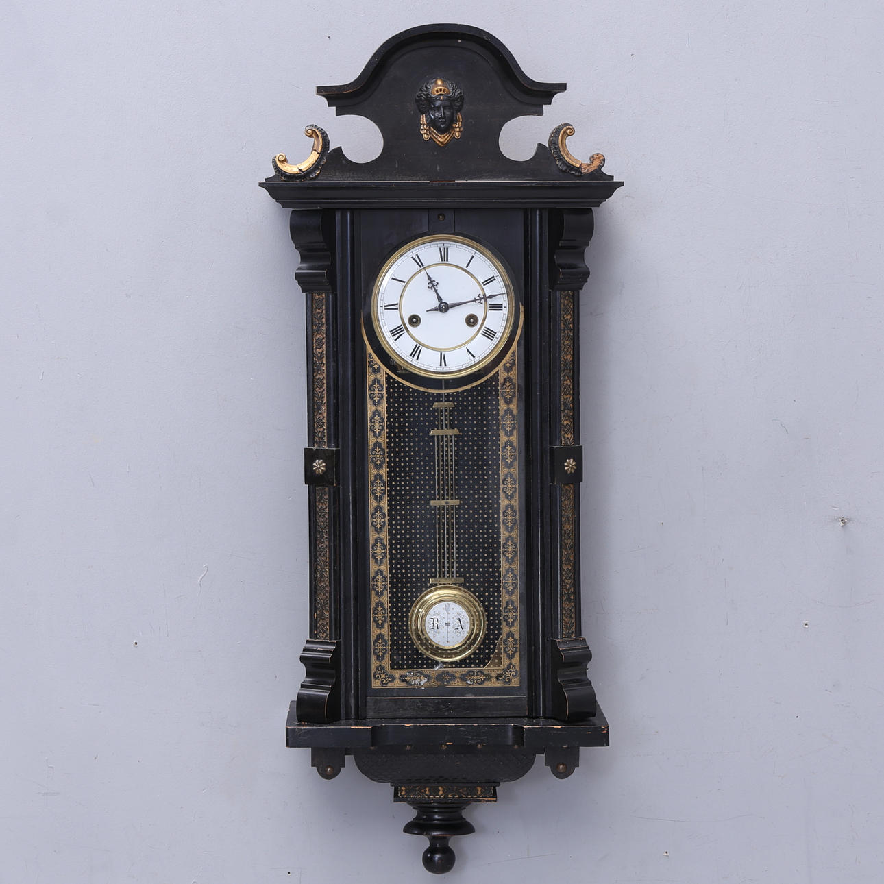 WALL CLOCKS, New Renaissance, 1800s / 1900s.