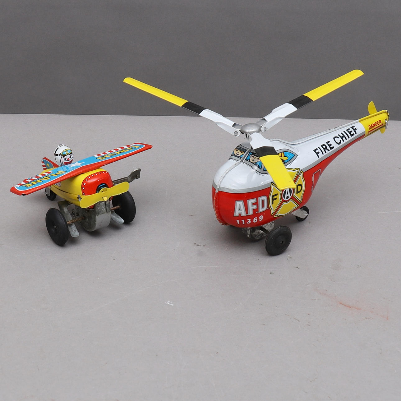 LEGETØJSFLY & HELIKOPTER, blik, Japan.