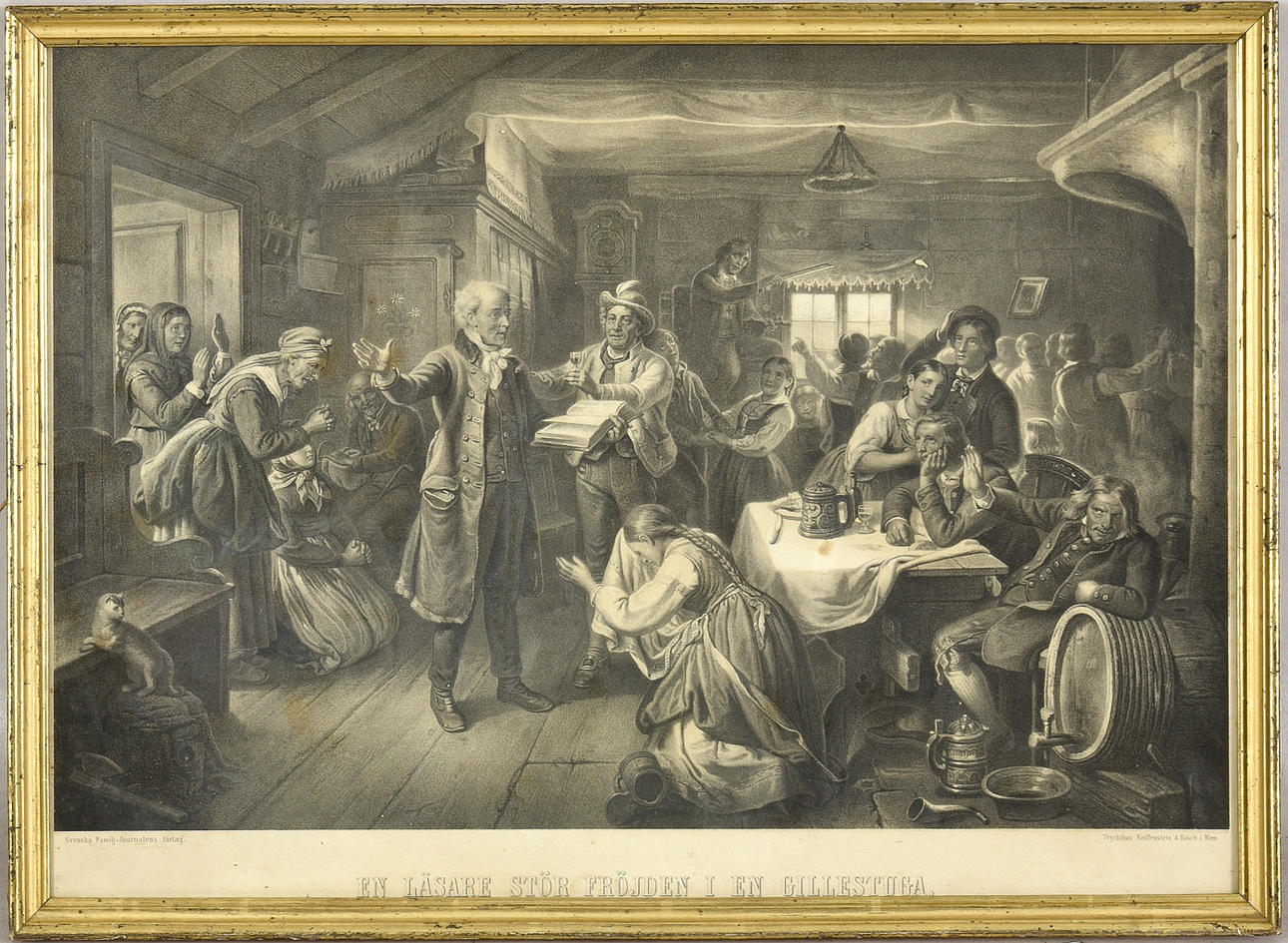 BENGT NORDENBERG. Litografiskt tryck.