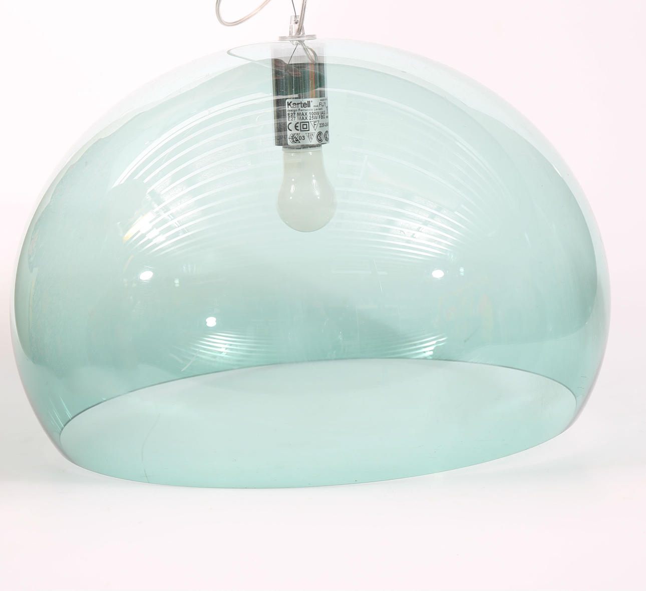 CEILING LAMP, plastic, Kartell, 1900-2000s.