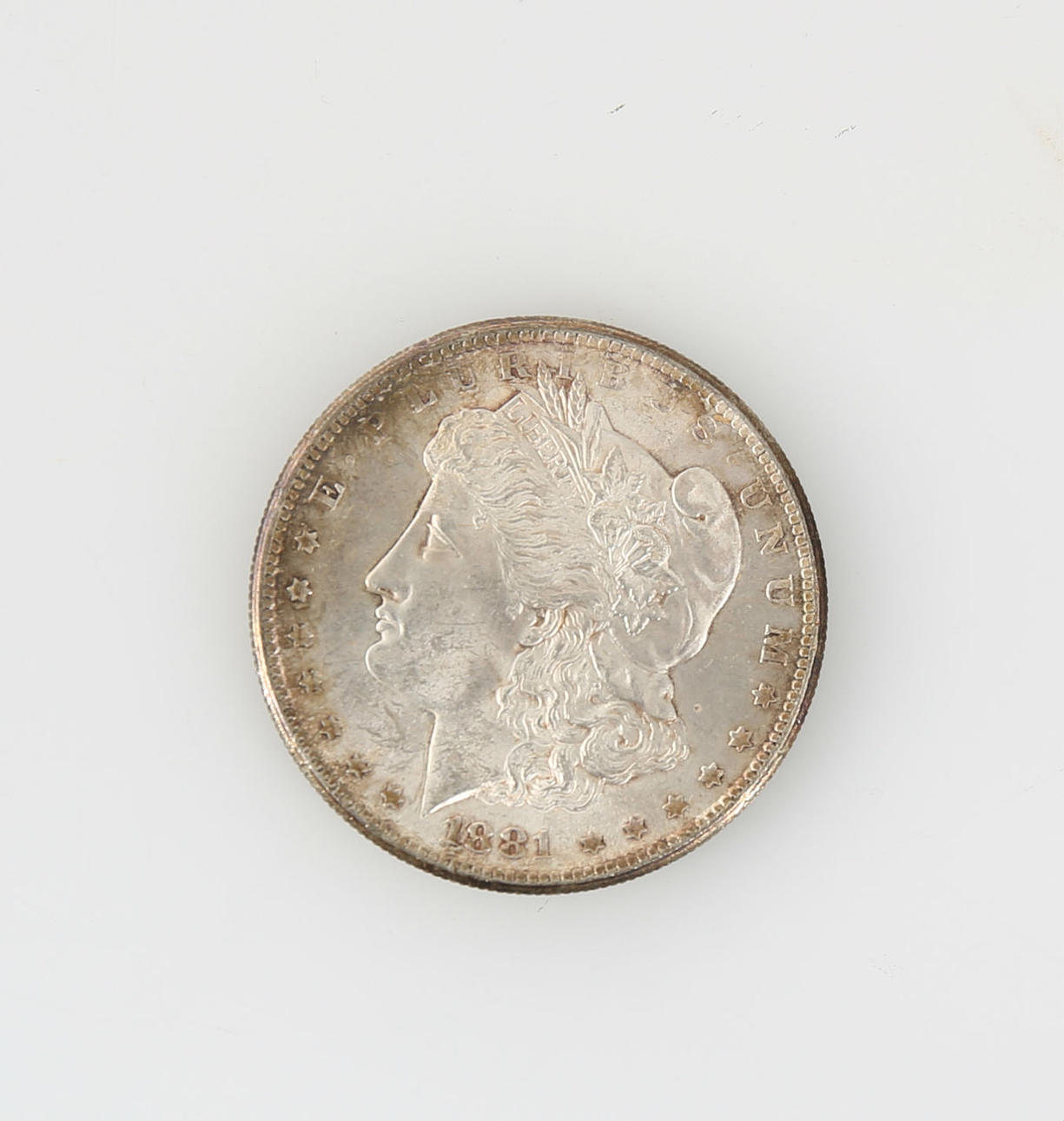 MYNT, silver, 1 dollar, USA, 1881.