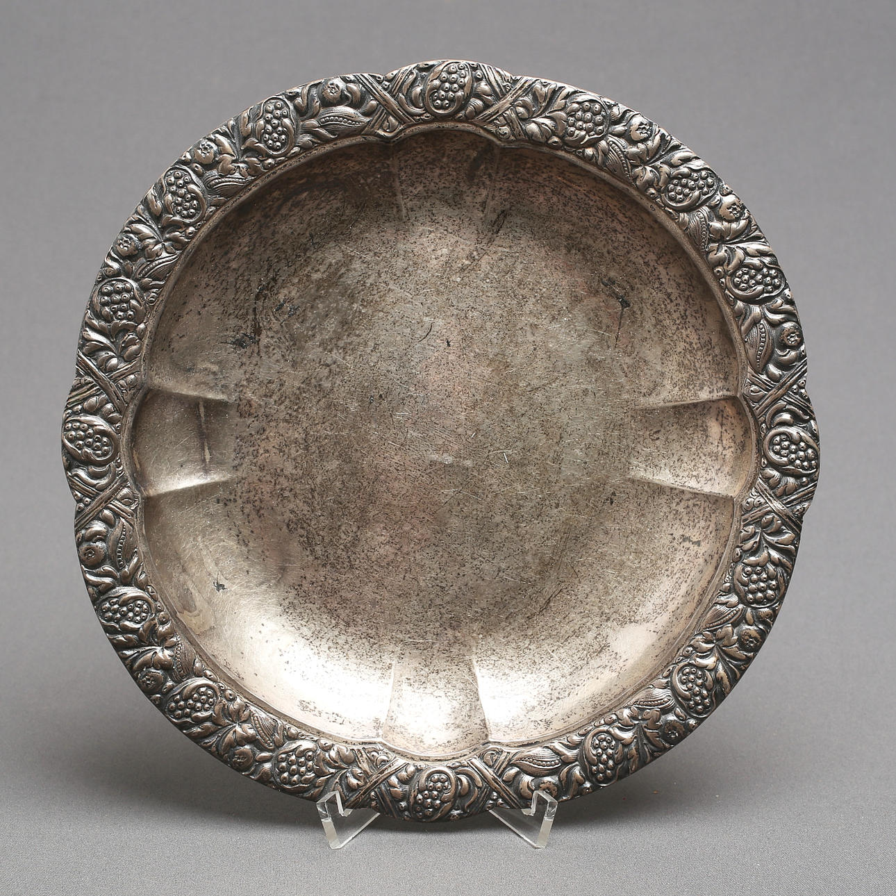 Keg, silver, Swedish import, Germany, 1900s.