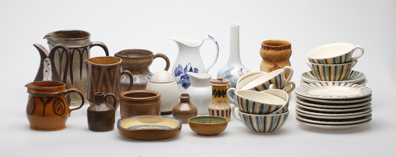 KERAMIKFÖREMÅL, Danmark, 1900-tal.