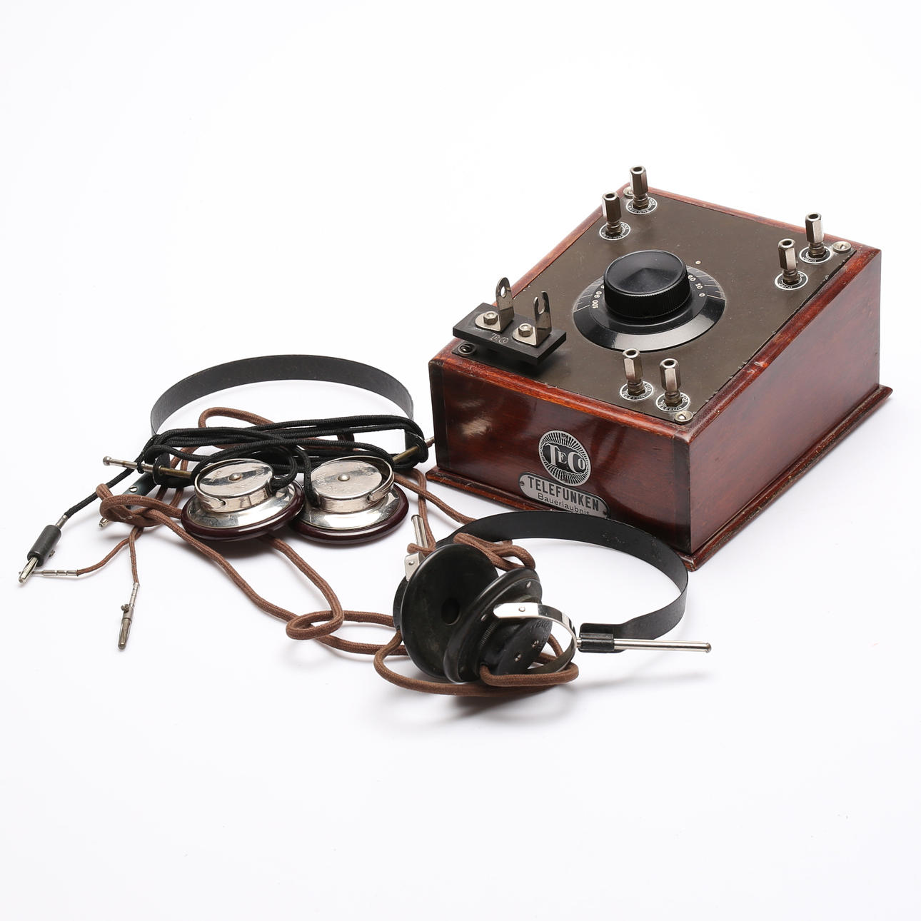 KRISTALLMOTTAGARE, Telefunken, Bauerlaubnis.