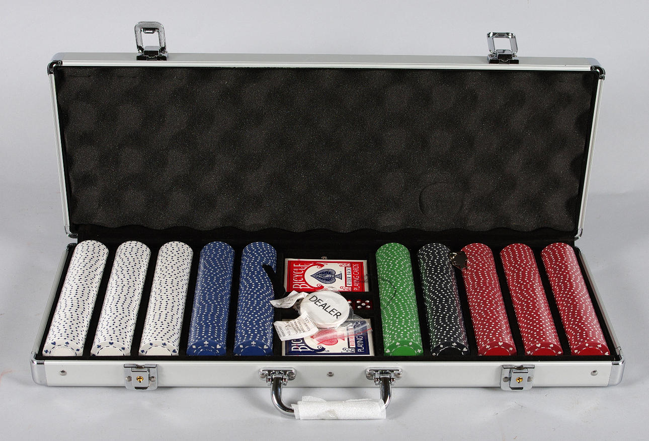 POKERVÄSKOR, 3 stycken.