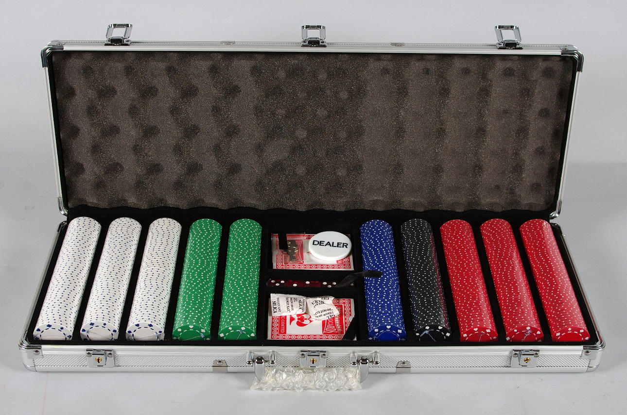 POKERVÄSKOR, 4 stycken.