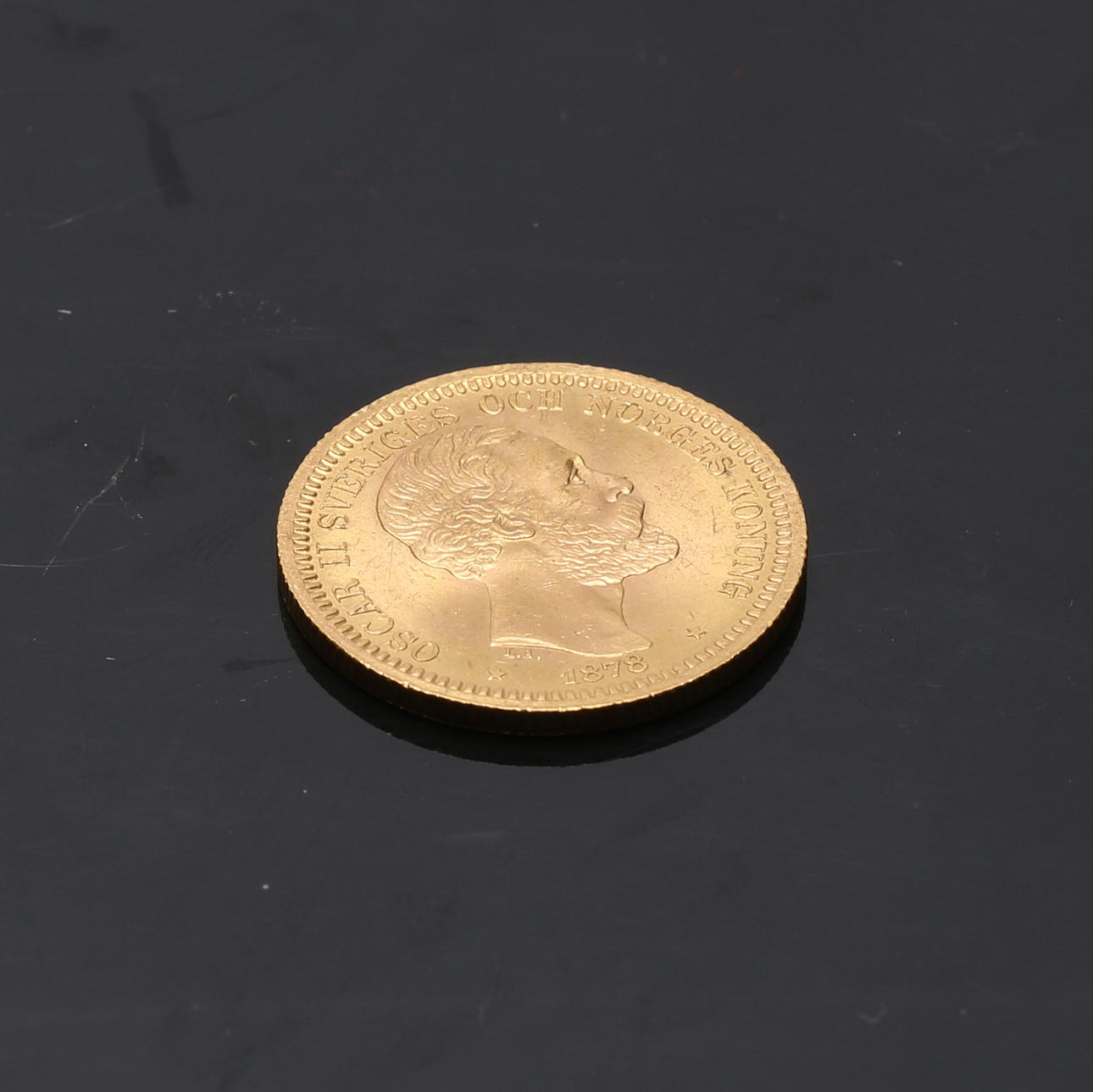 GULDMYNT, 20 kr, Oscar II, Sverige 1978. Mynt, Medaljer & Frimärken ...