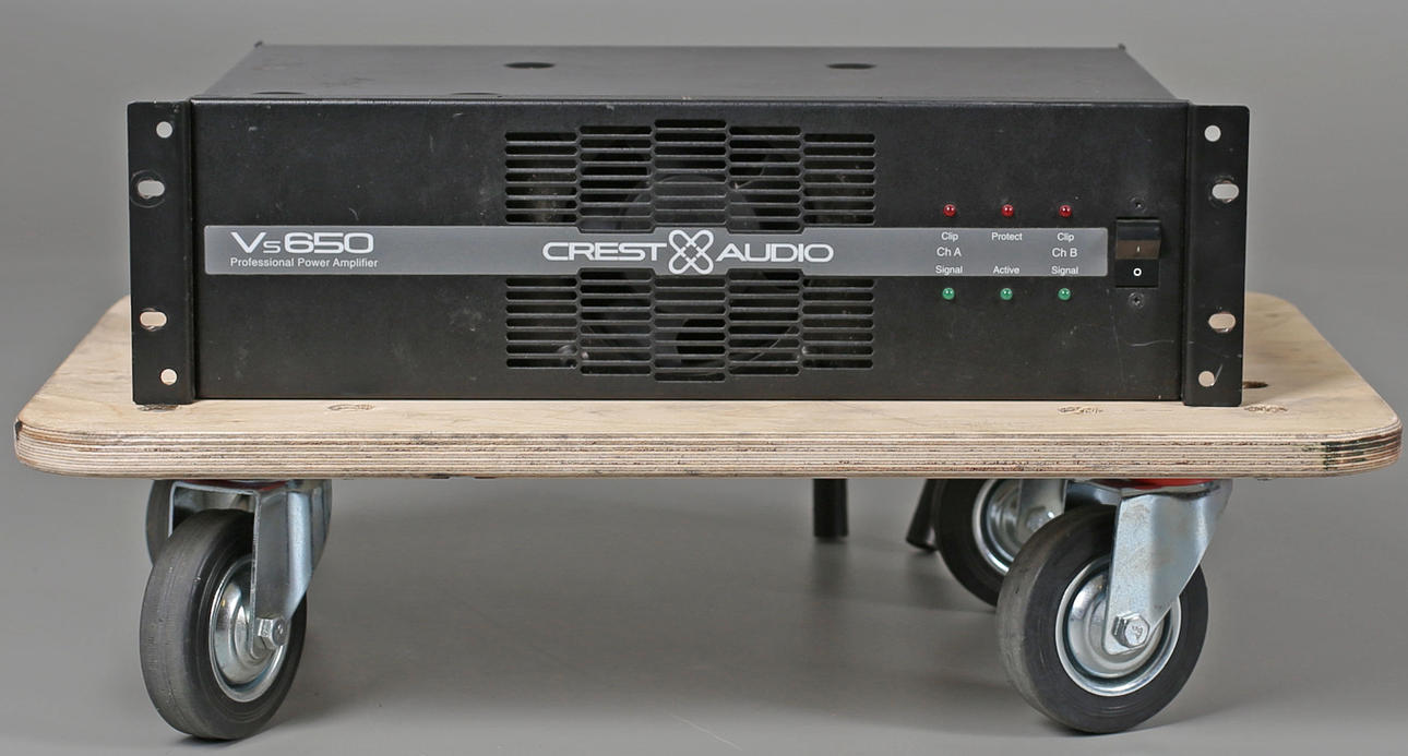 STUDIOSLUTSTEG, VS 650, Crest Audio.