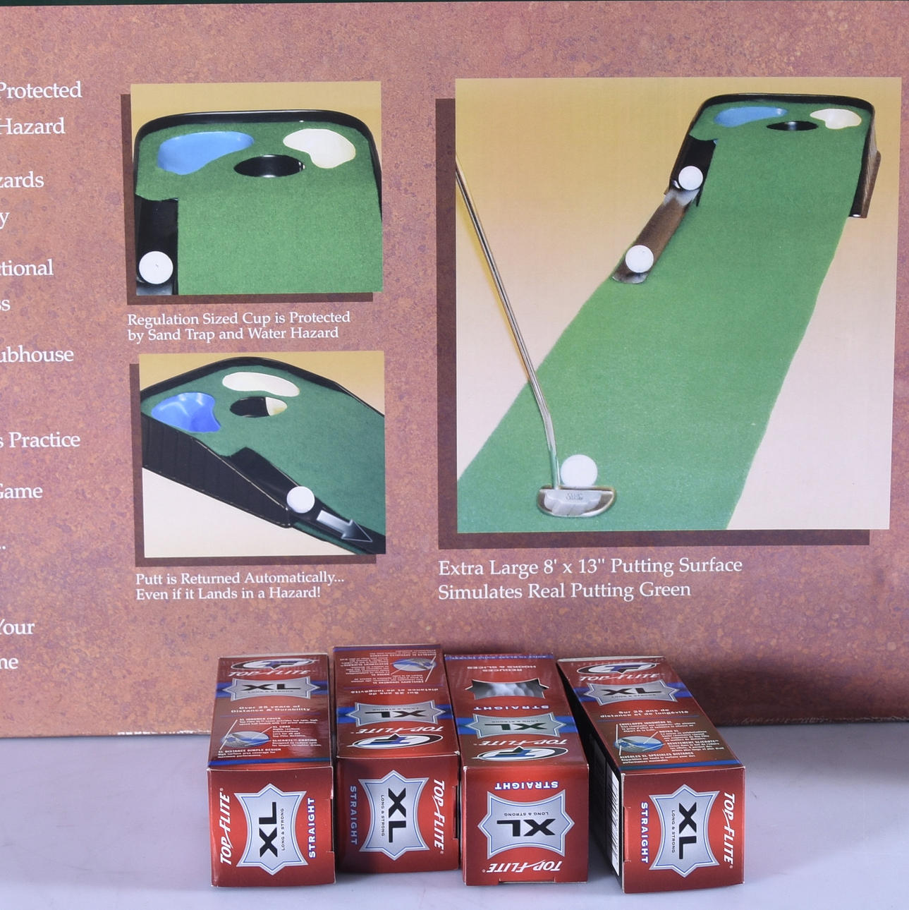MINI GOLF, Auto Putt'n Return, Club Champ.