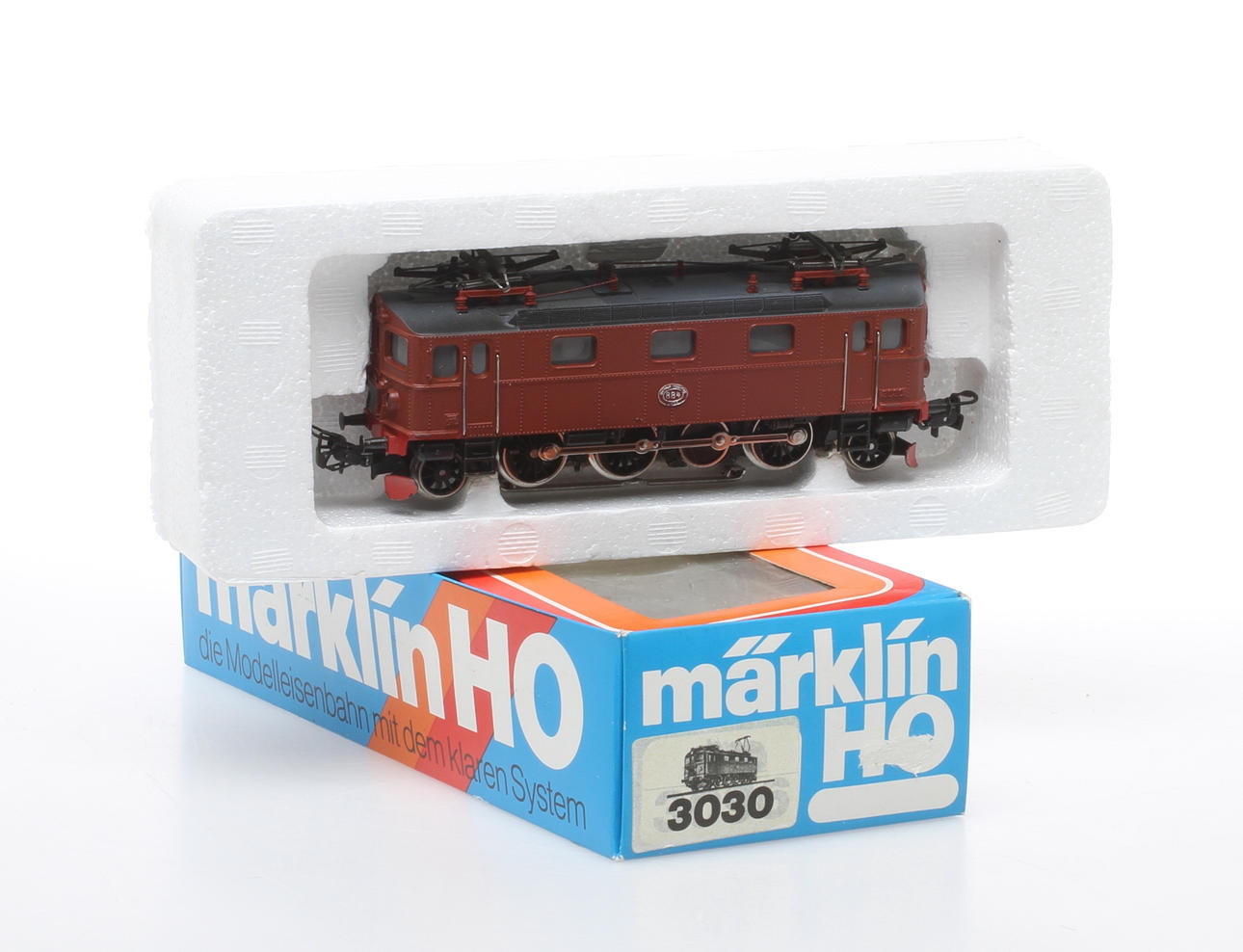 MODELLTÅG MÄRKLIN Da-loket 3030 i originalkartong.