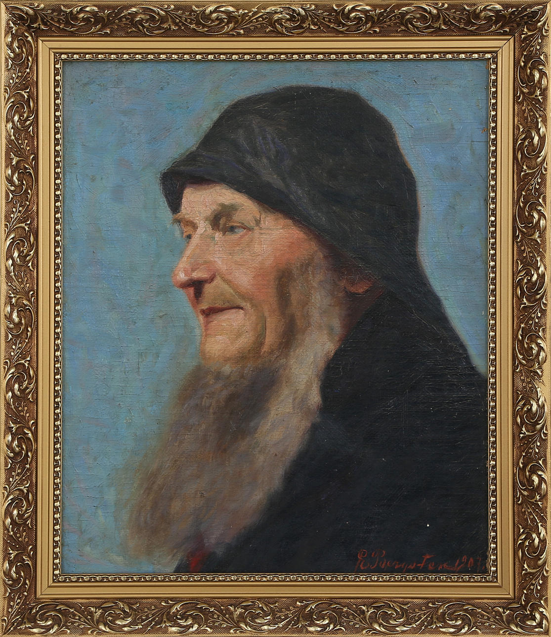 EINAR BERGSTEN. OIL on canvas, signed, 20th century.
