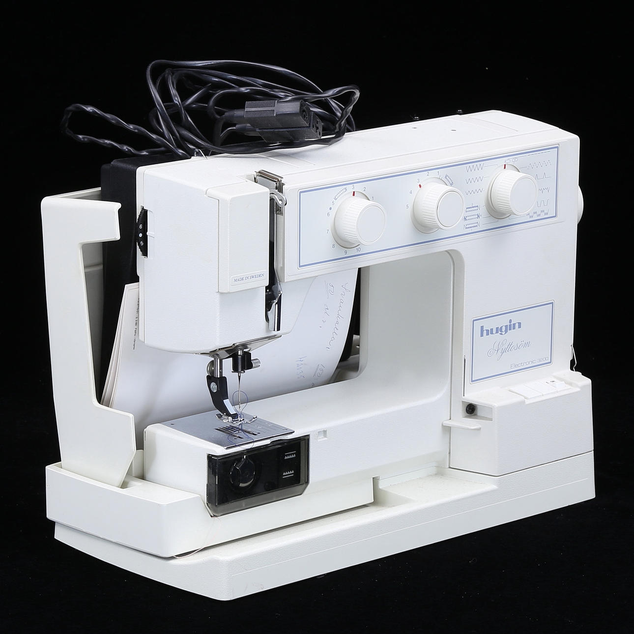 NÄHMASCHINE, Hugin Nyttosöm Electronic 3200.