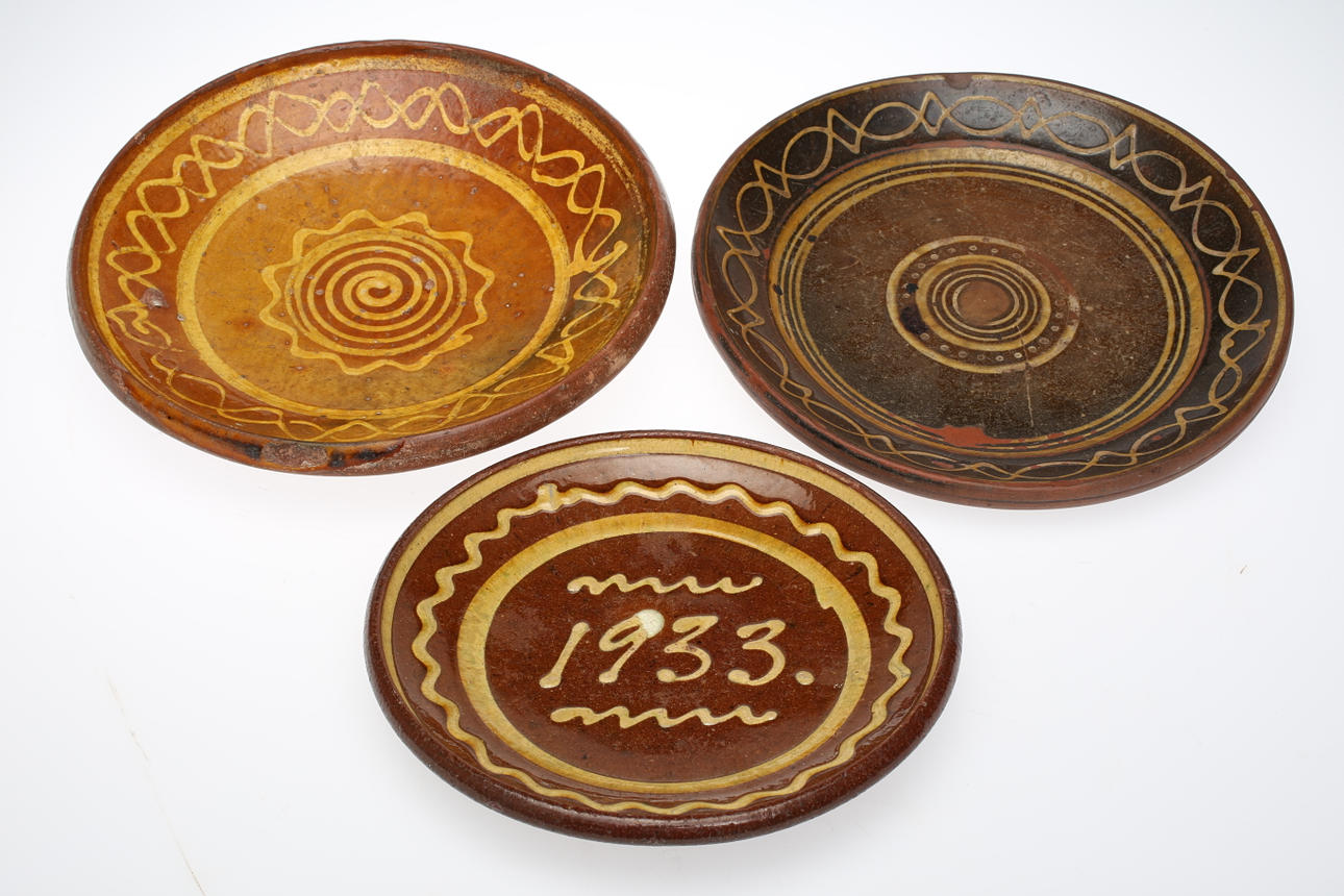 ALLMOGE, LERFAT, 3 st 1800 och 1900-tal.