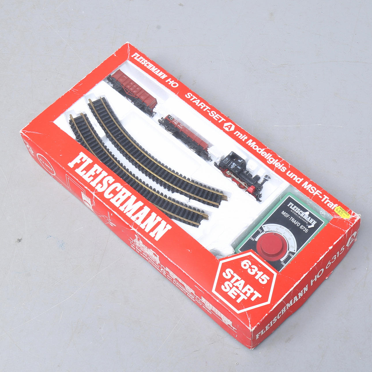 FLEISCHMANN, Modelleisenbahn, Start-Set, Modell 6315, Maßstab HO.