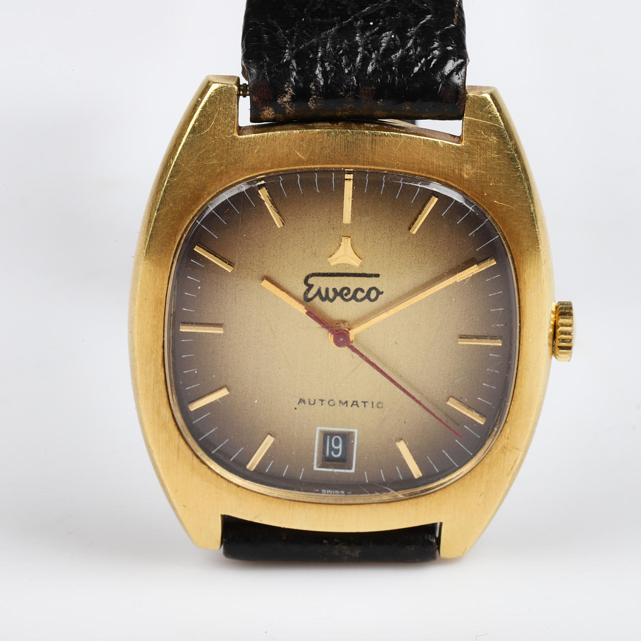 WRIST WATCH, Eweco Automatic, 1970s.