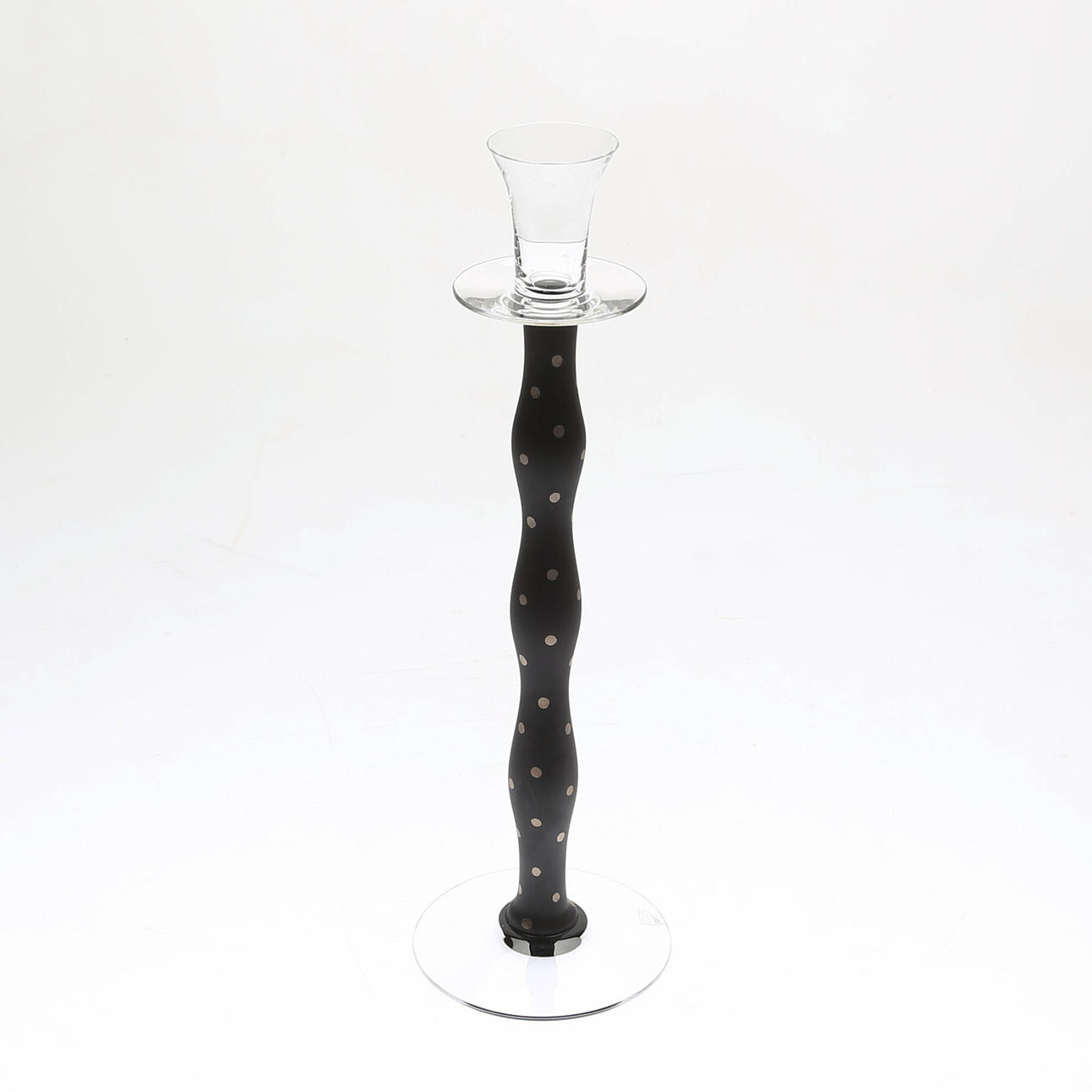 ANNE NILSSON. KERZENSTÄNDER, Glas, Orrefors "Celeste" 1900.