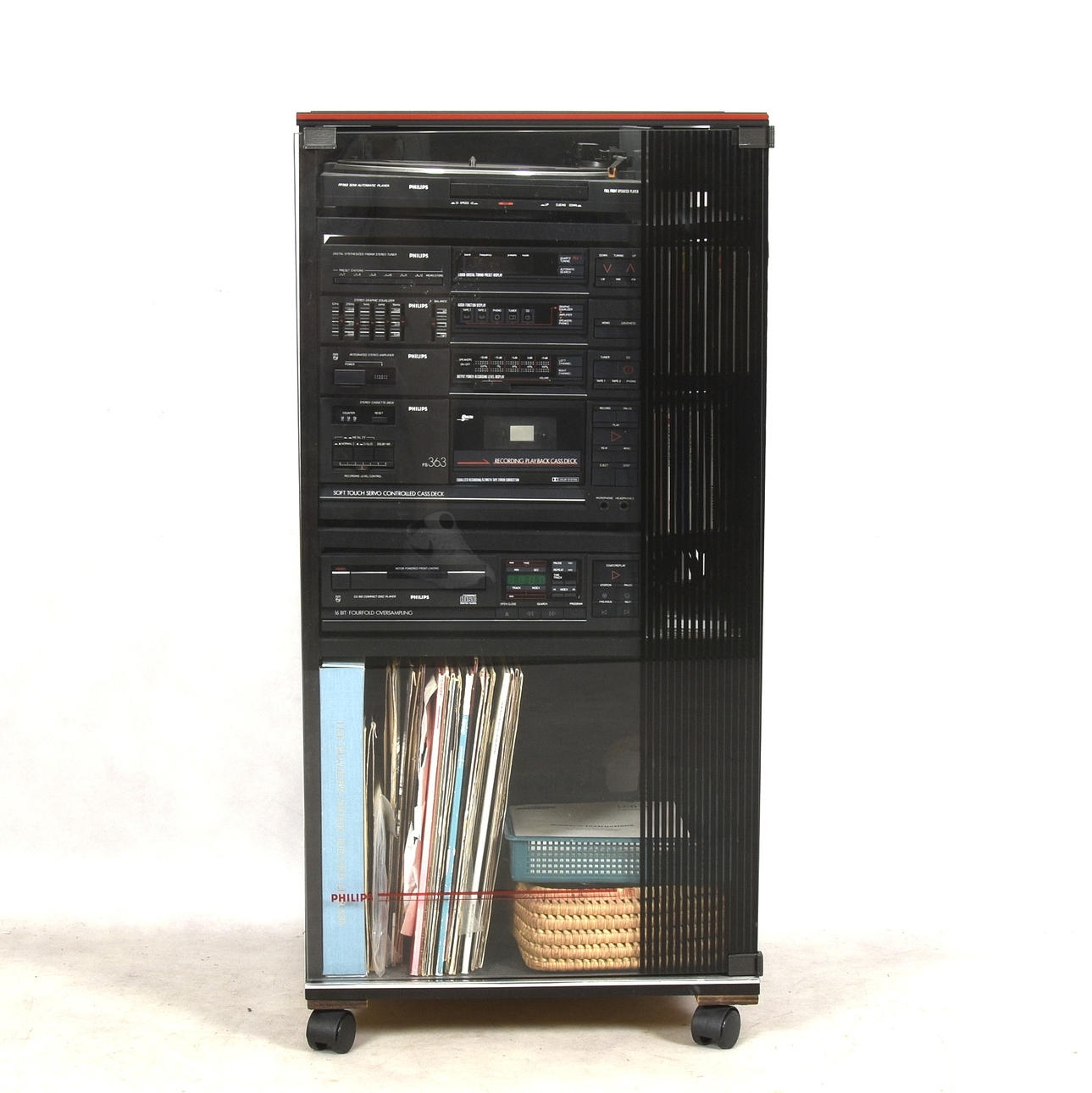 STEREO SYSTEM, Philips, 1970s/80s.