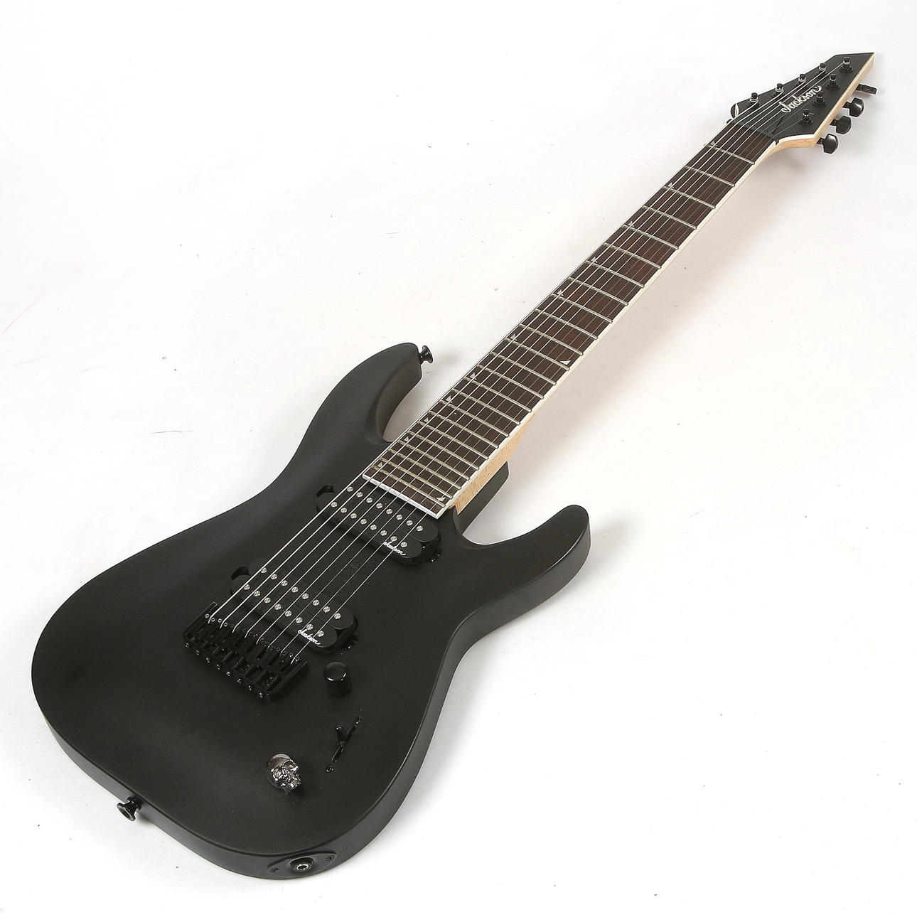 ELECTRIC GUITAR, 8-string, Jackson Dinky Series, satin black, 2017.