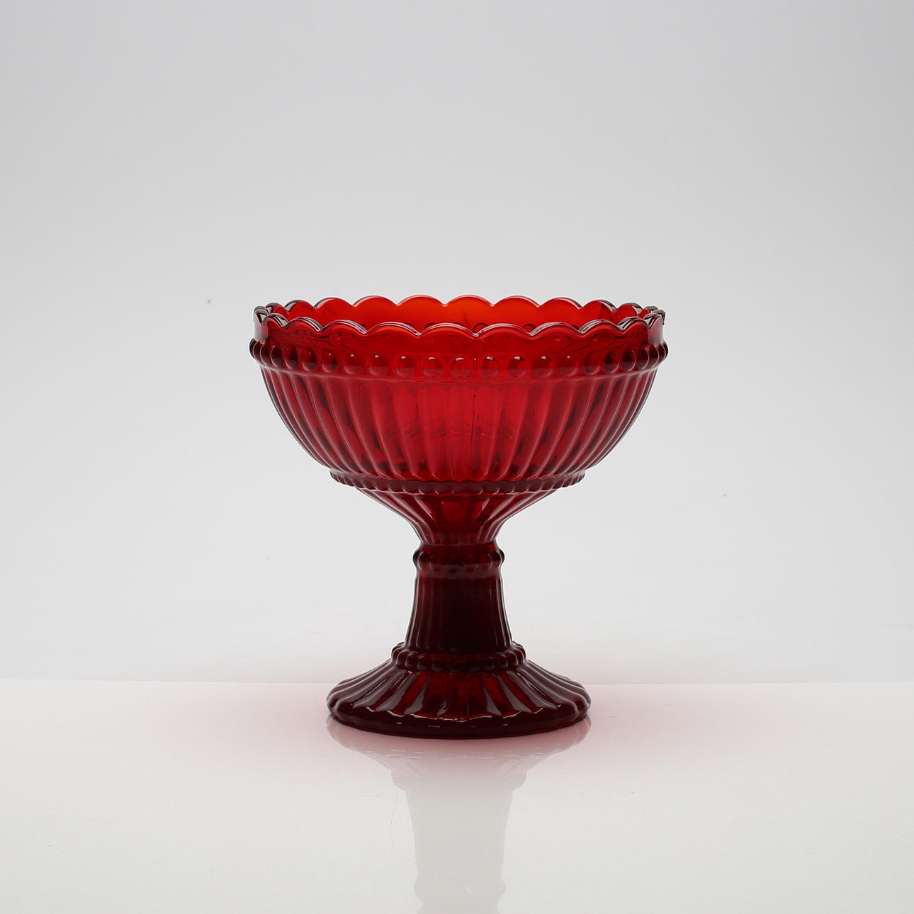 SKÅL, pressglas, 1900-tal.