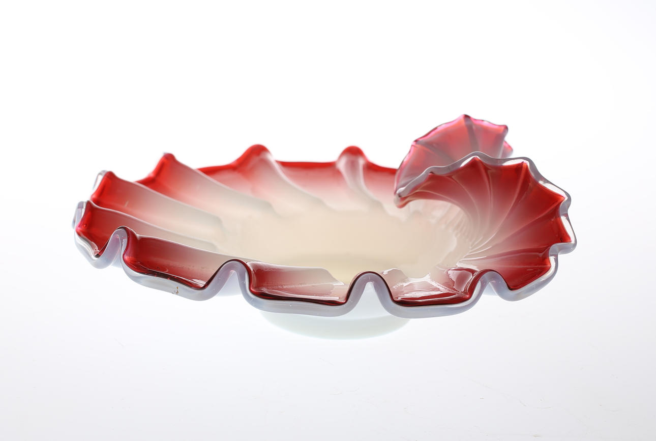 FLUSSGLAS, Snäcka, 1910/20-tal.