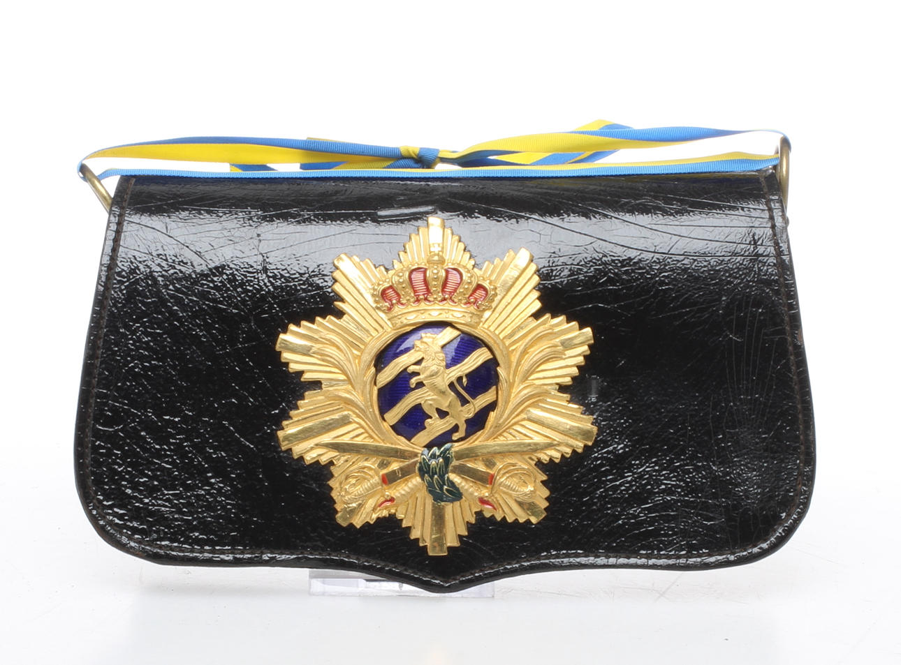 KARTUSCHLÅDA, m/1893 för officer vid Göta artilleriregemente.