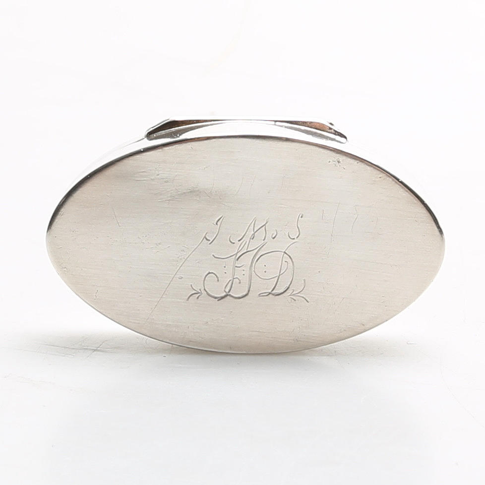 SNUSDOSA, silver, Johan Högstedt, Kalmar, 1802.