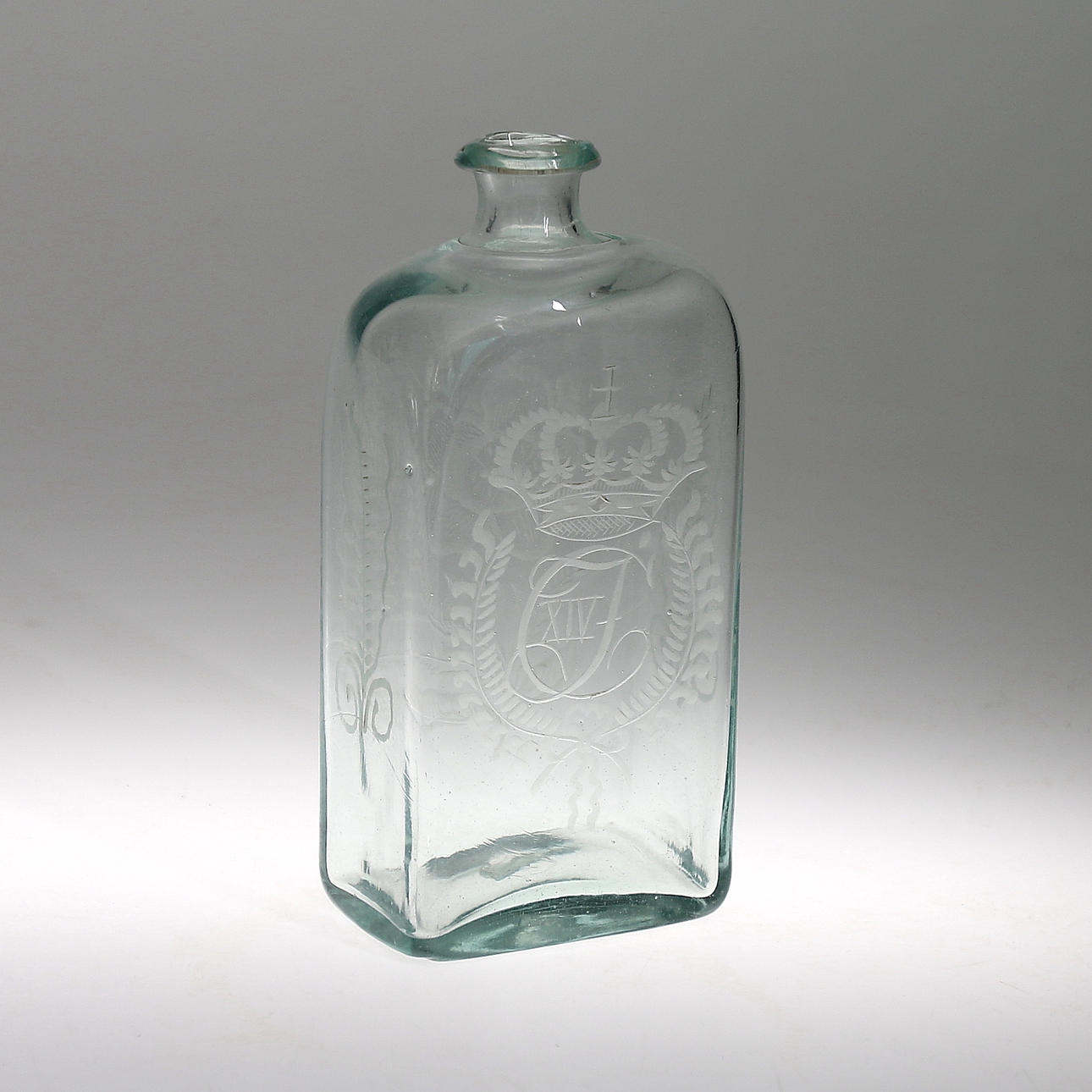 PLUNTA, glas, 1800-tal.