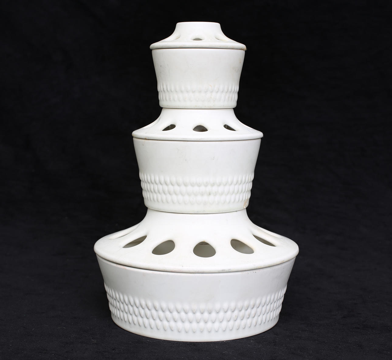 BLOMSTERUPPSATS, Rörstrand 1950/60-tal.