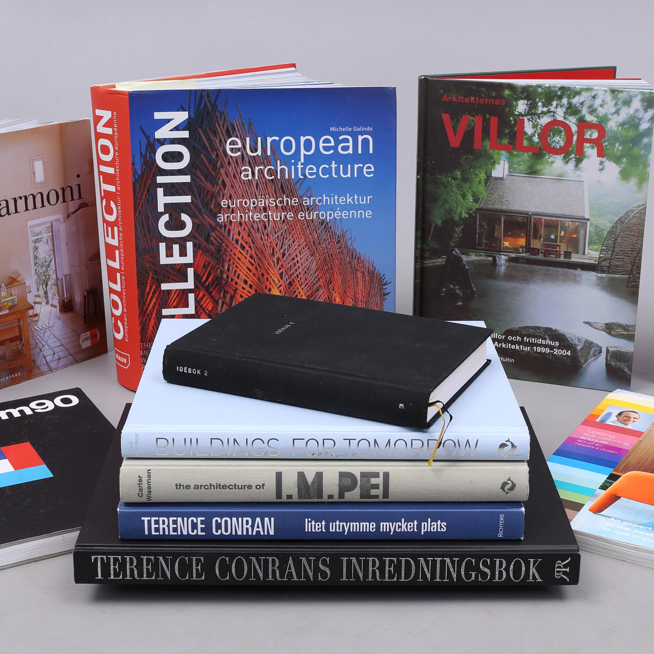 BÜCHER, 22 Stück, Innenarchitektur, Architektur.