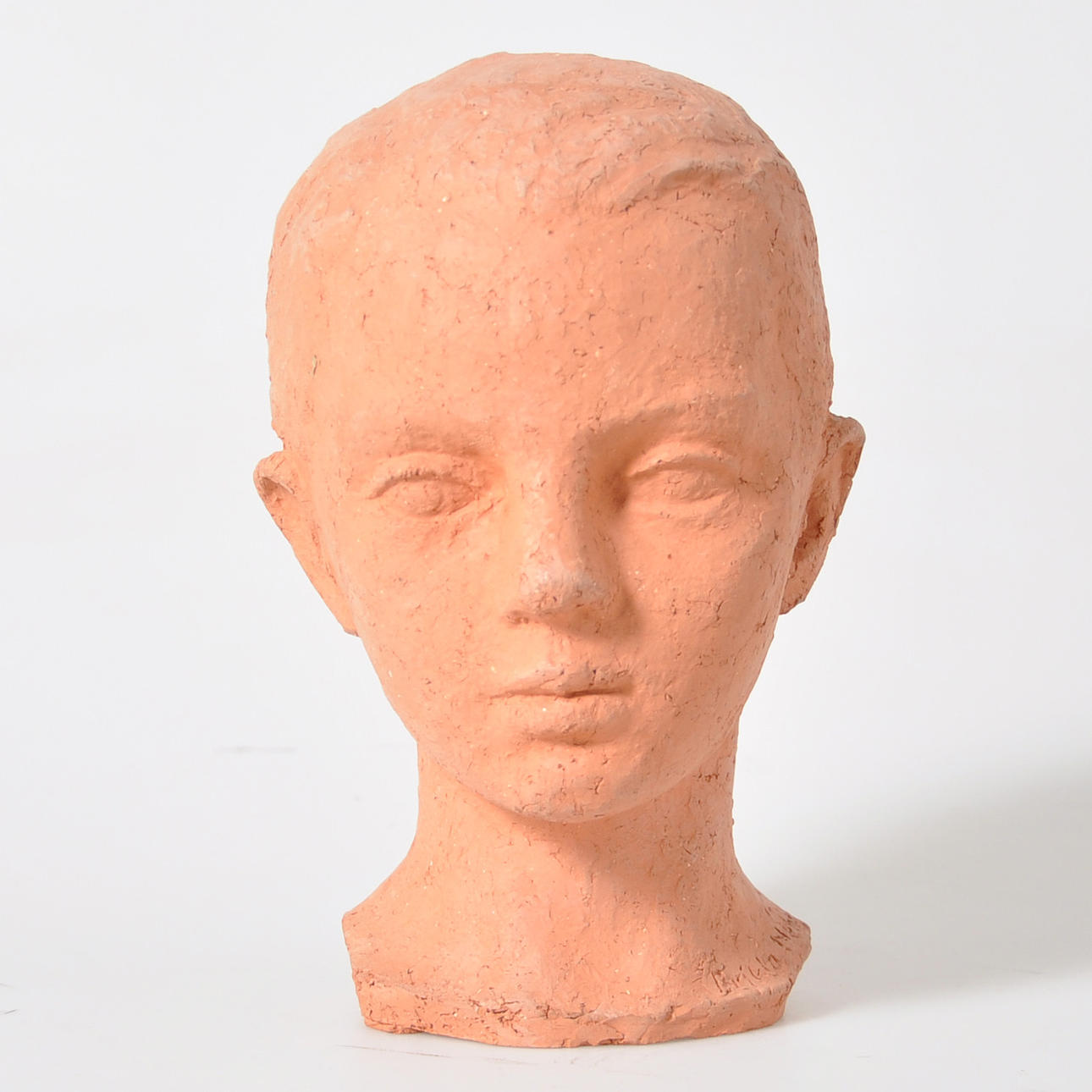 BRITTA NEHRMAN chamotte cast terracotta, signed.
