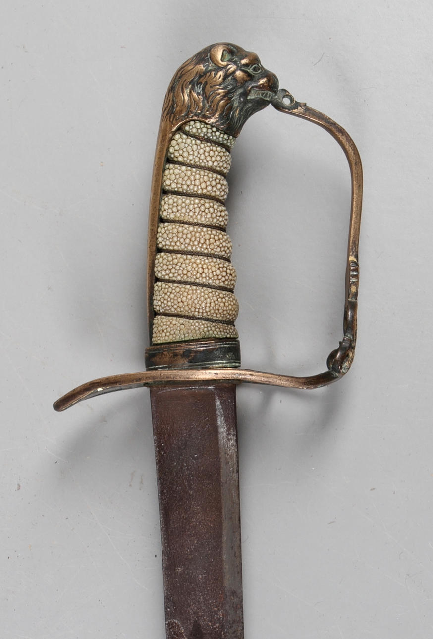 SABEL, för officer, George III, Brittisk, 1800-talets första hälft.