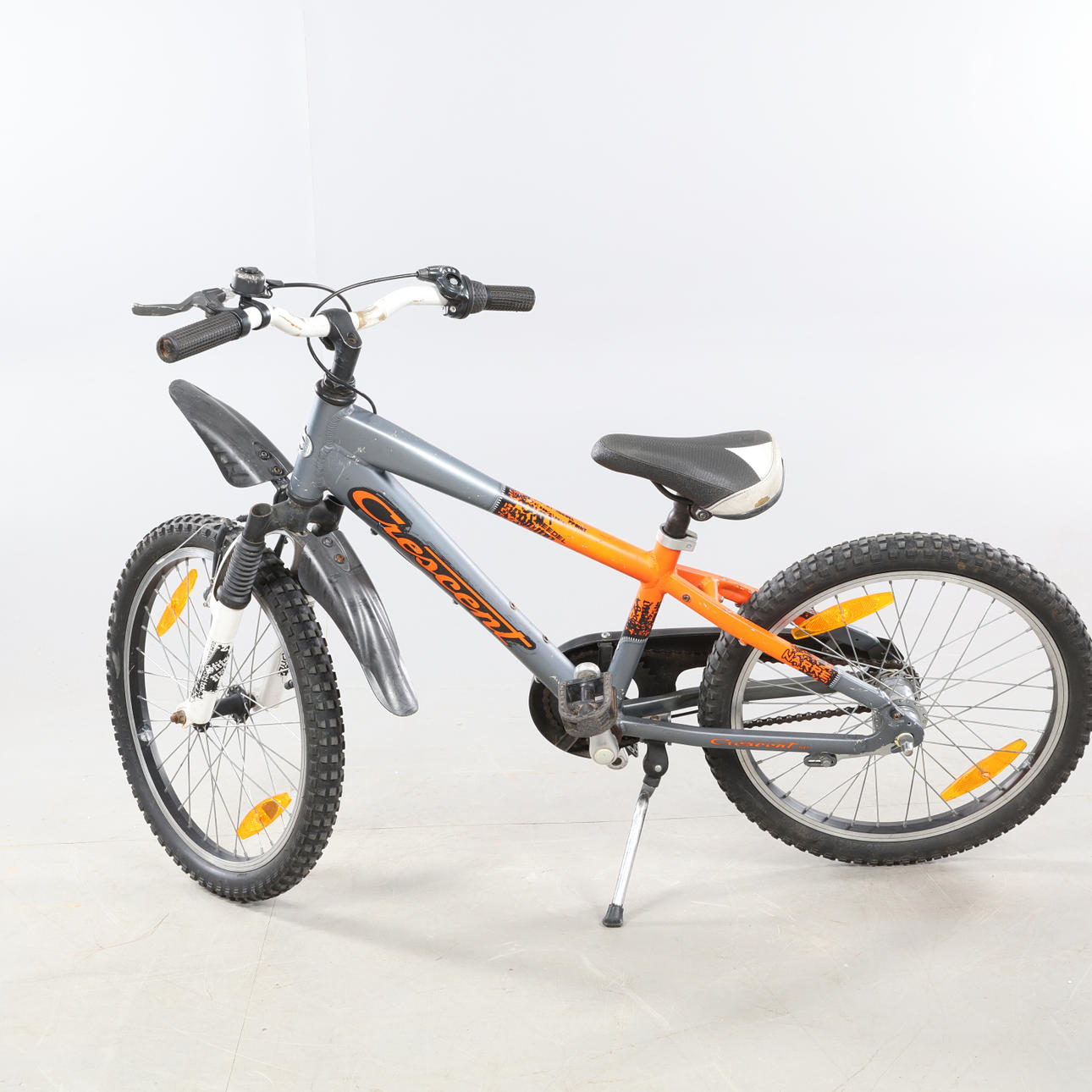 CYKEL, Crescent,orange/grå, "Narre".