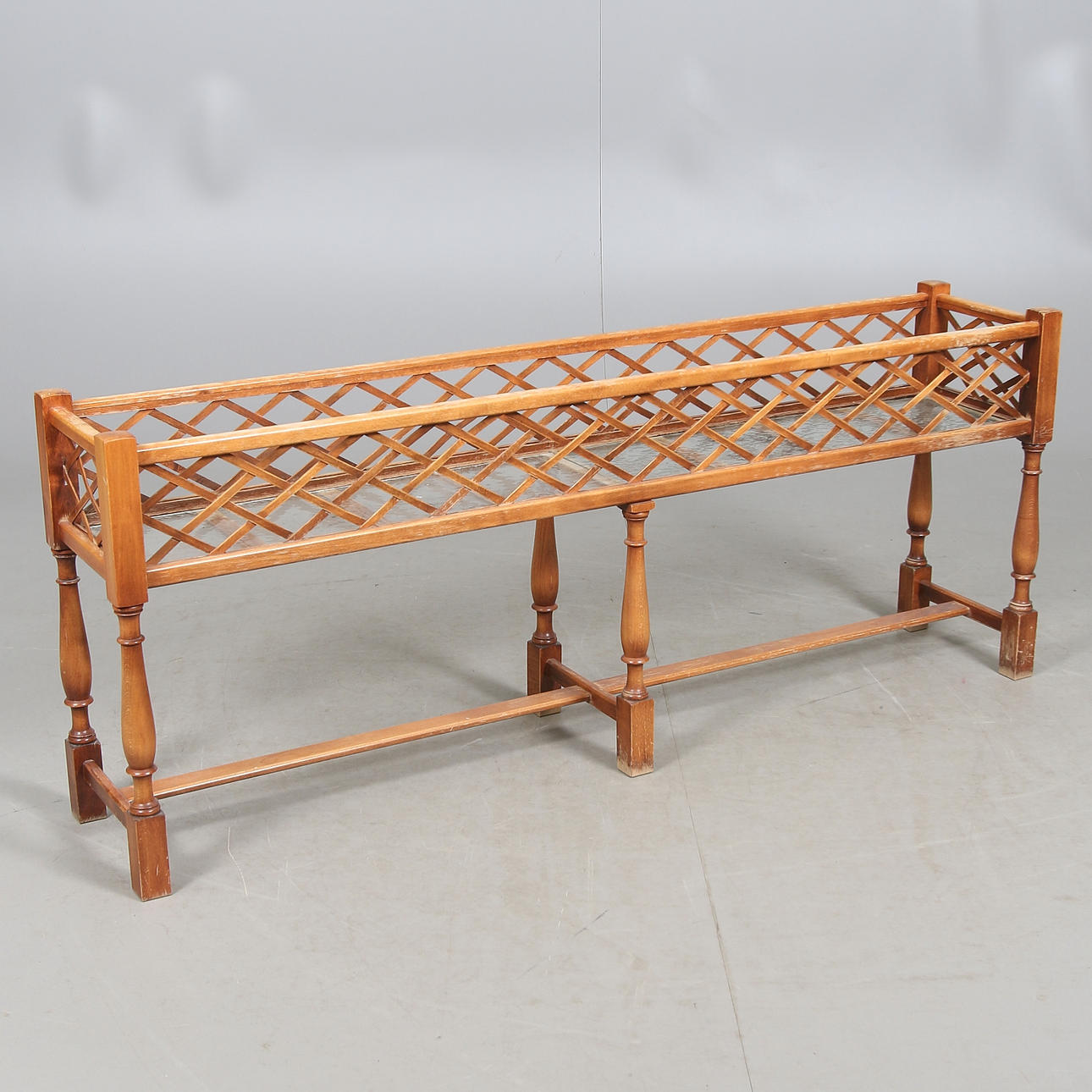 BLOMBORD, trä, glas, 1900-tal.