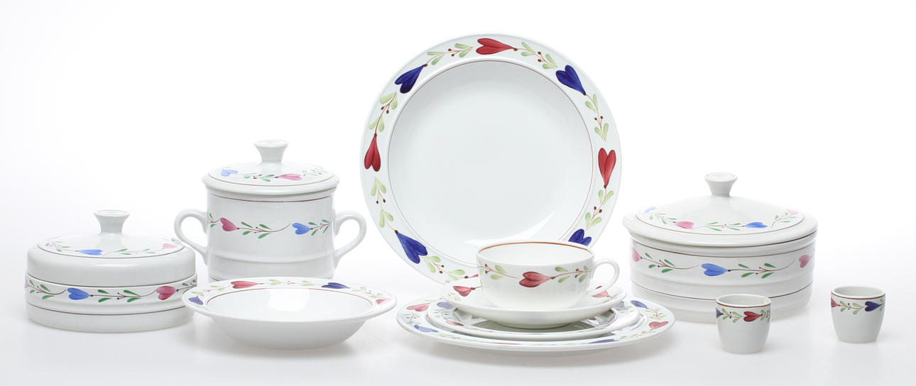 SERVIS, 36 delar "Ranka", Stig Lindberg, Gustavsberg.