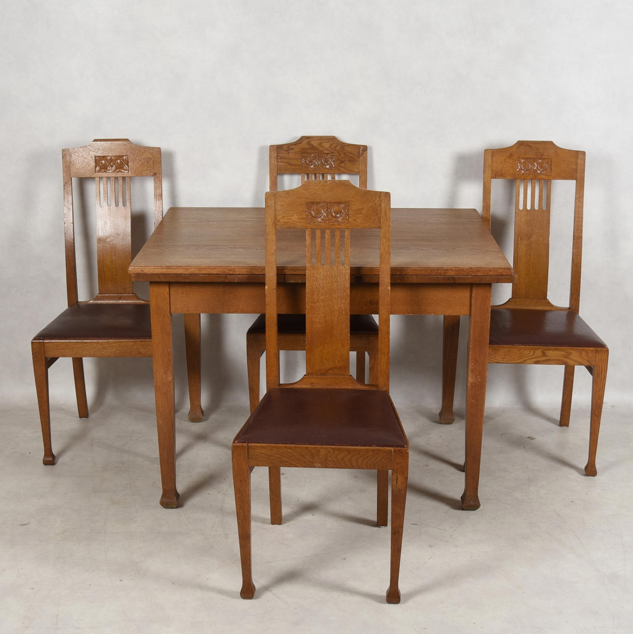 MATSALGRUPP, 5 delar, ek, 1900-tal.