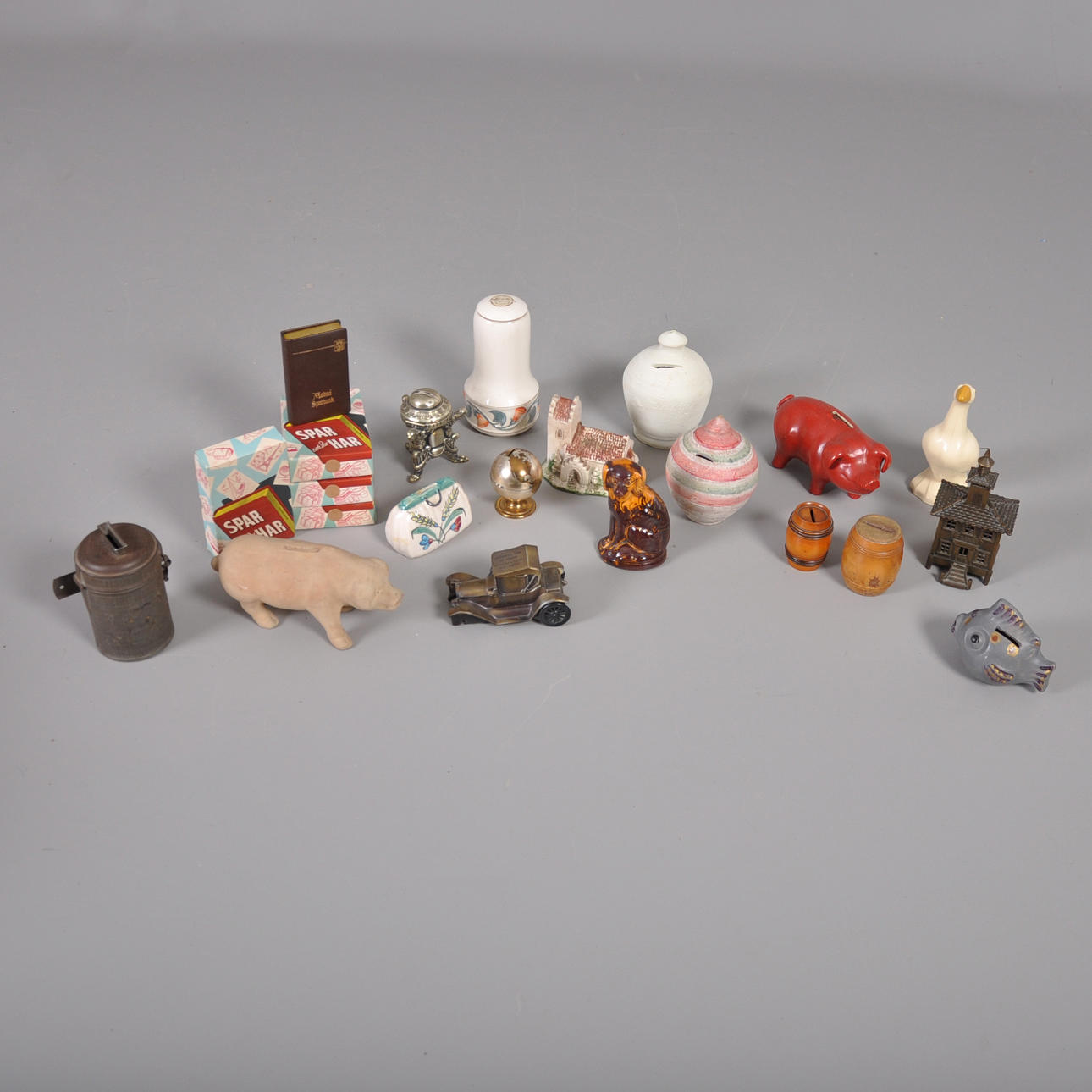 SAMLING SPARBÖSSOR.