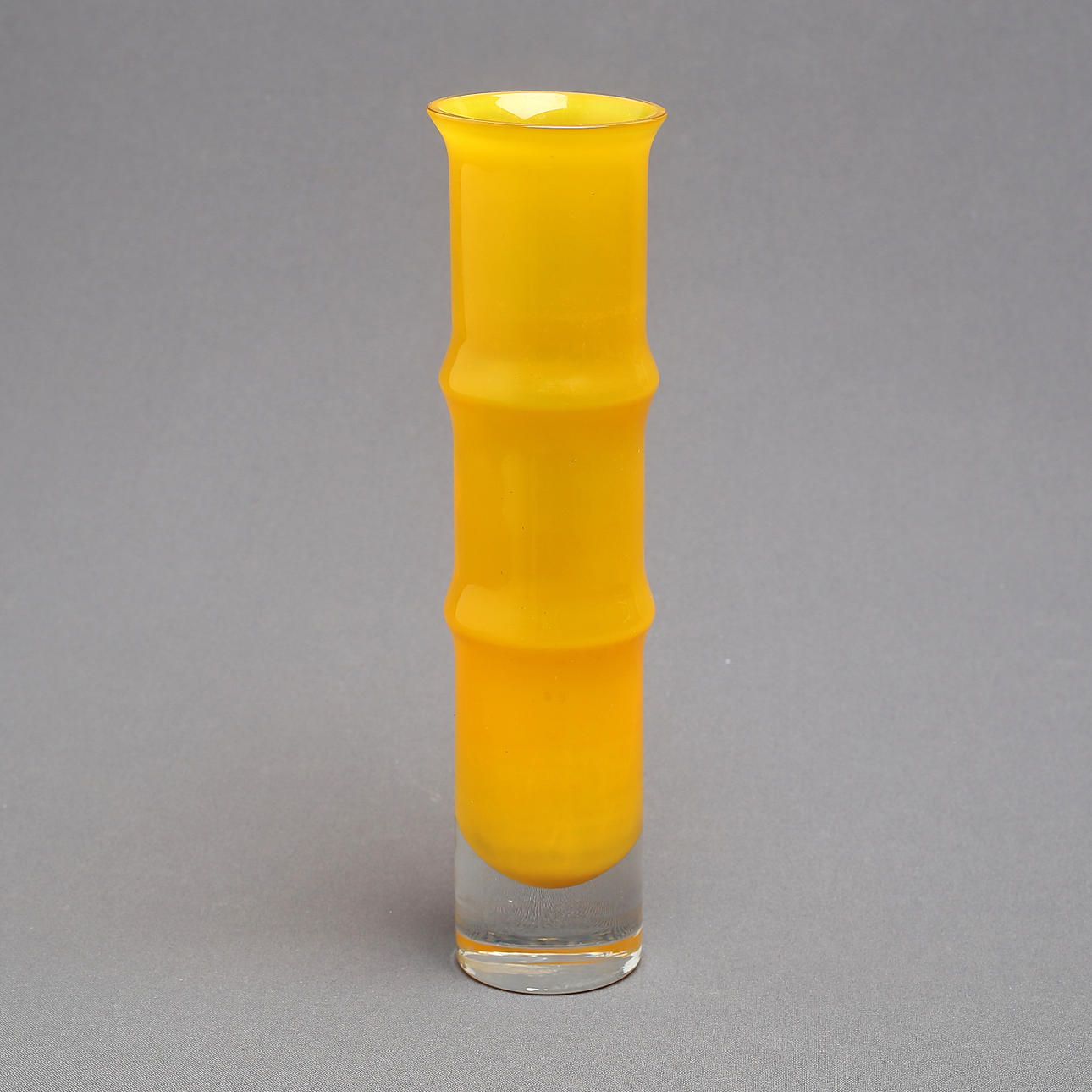 BO BORGSTRÖM. Vase, "Bambus", Glas, Glashütte Åseda.