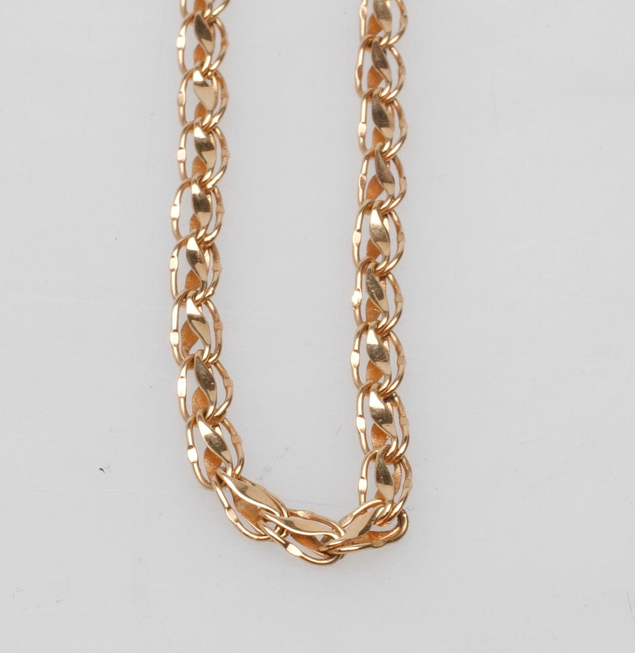 HALSBAND, 18k guld, vikt ca 8,5 gram.