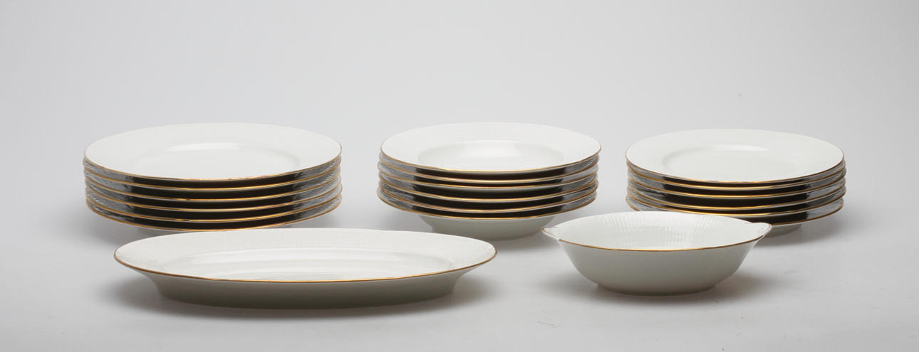 MATSERVIS,rörstrand,gracil,Louise Adelborg.