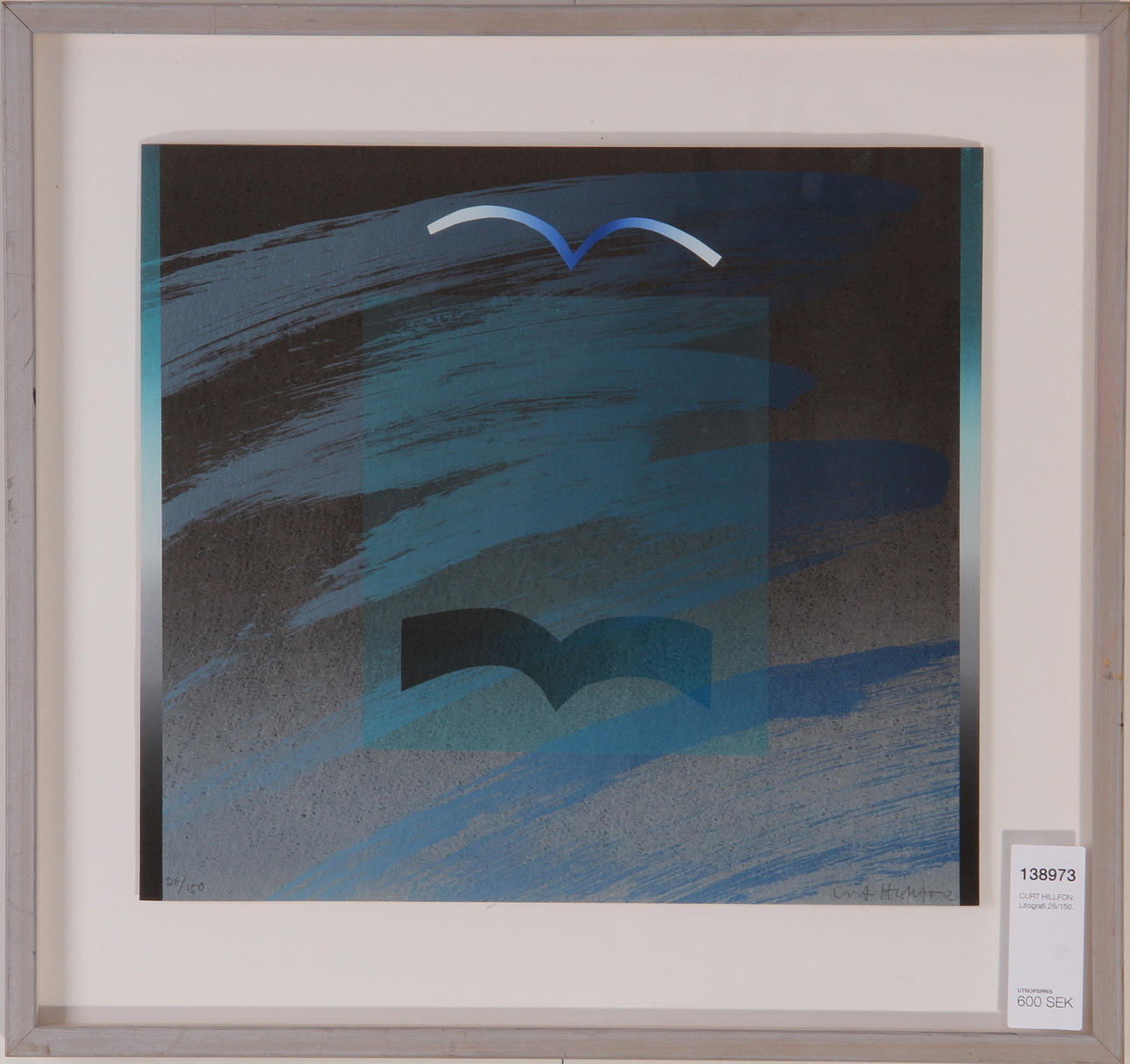 CURT HILLFON. Litografi 26/150.