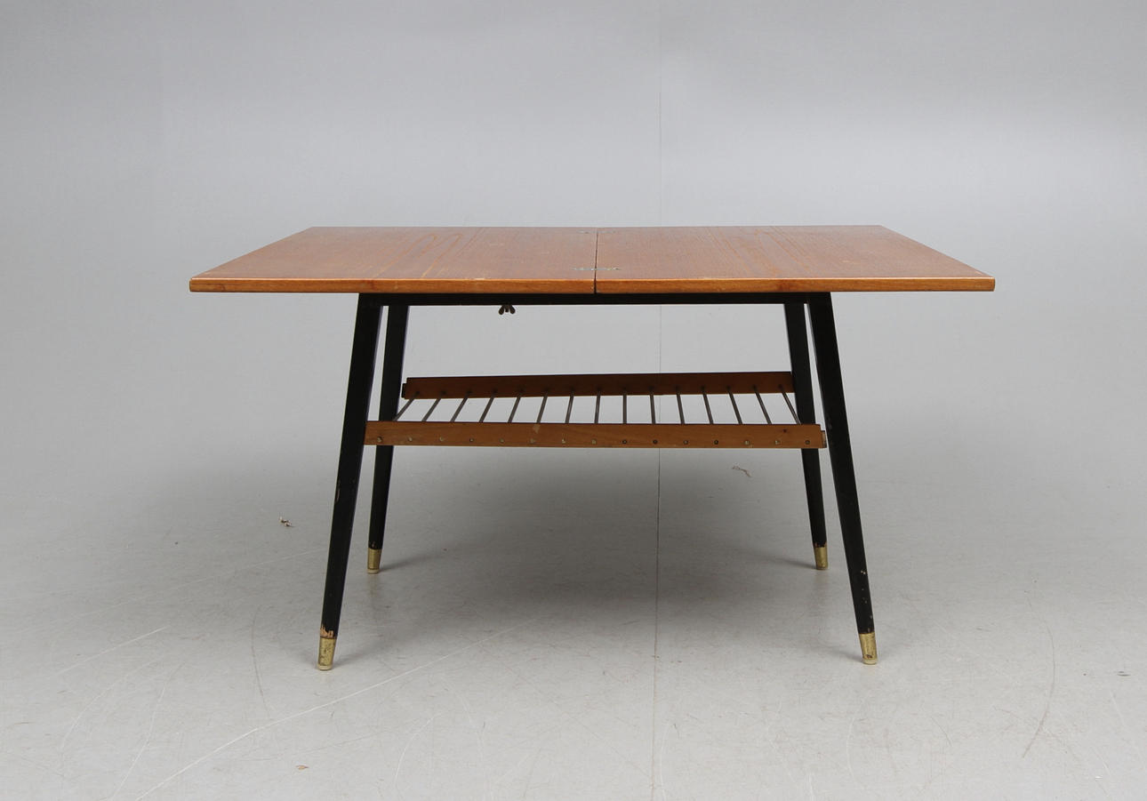 SPELBORD, teak, 1950/60-tal.