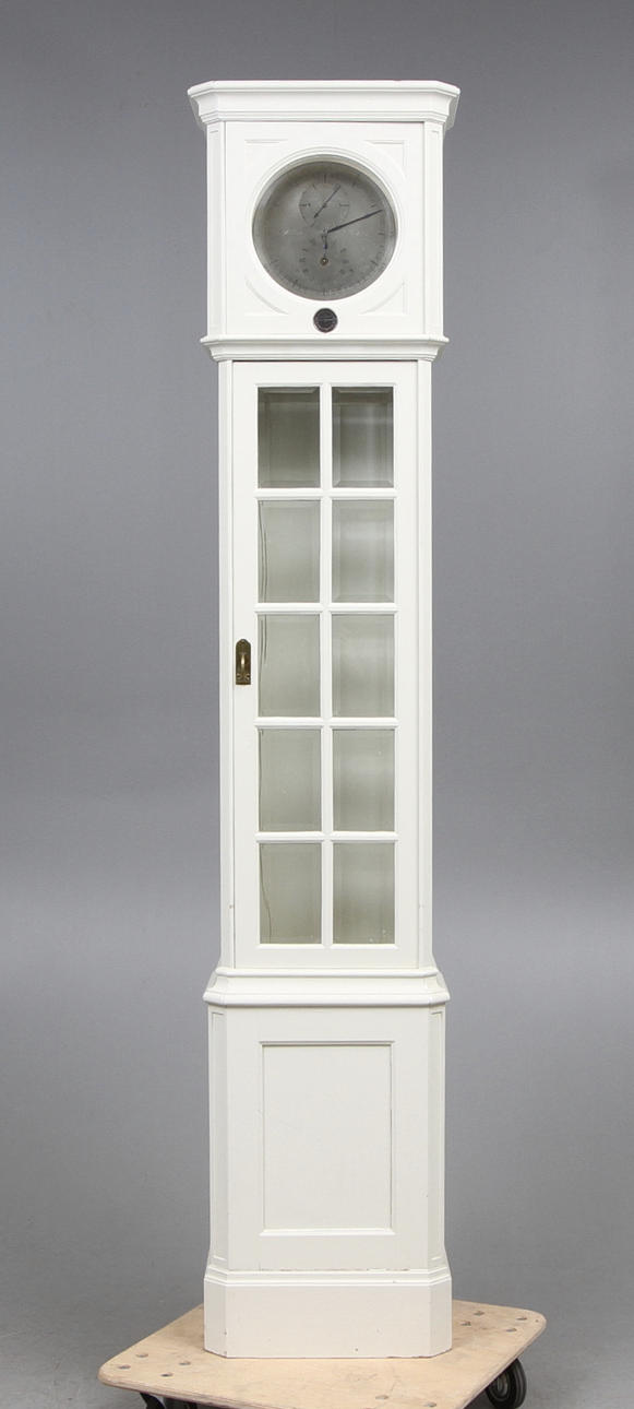 GOLVUR, 1800/1900-tal, urverket signerad Albert Dahlin Stockholm 1888.