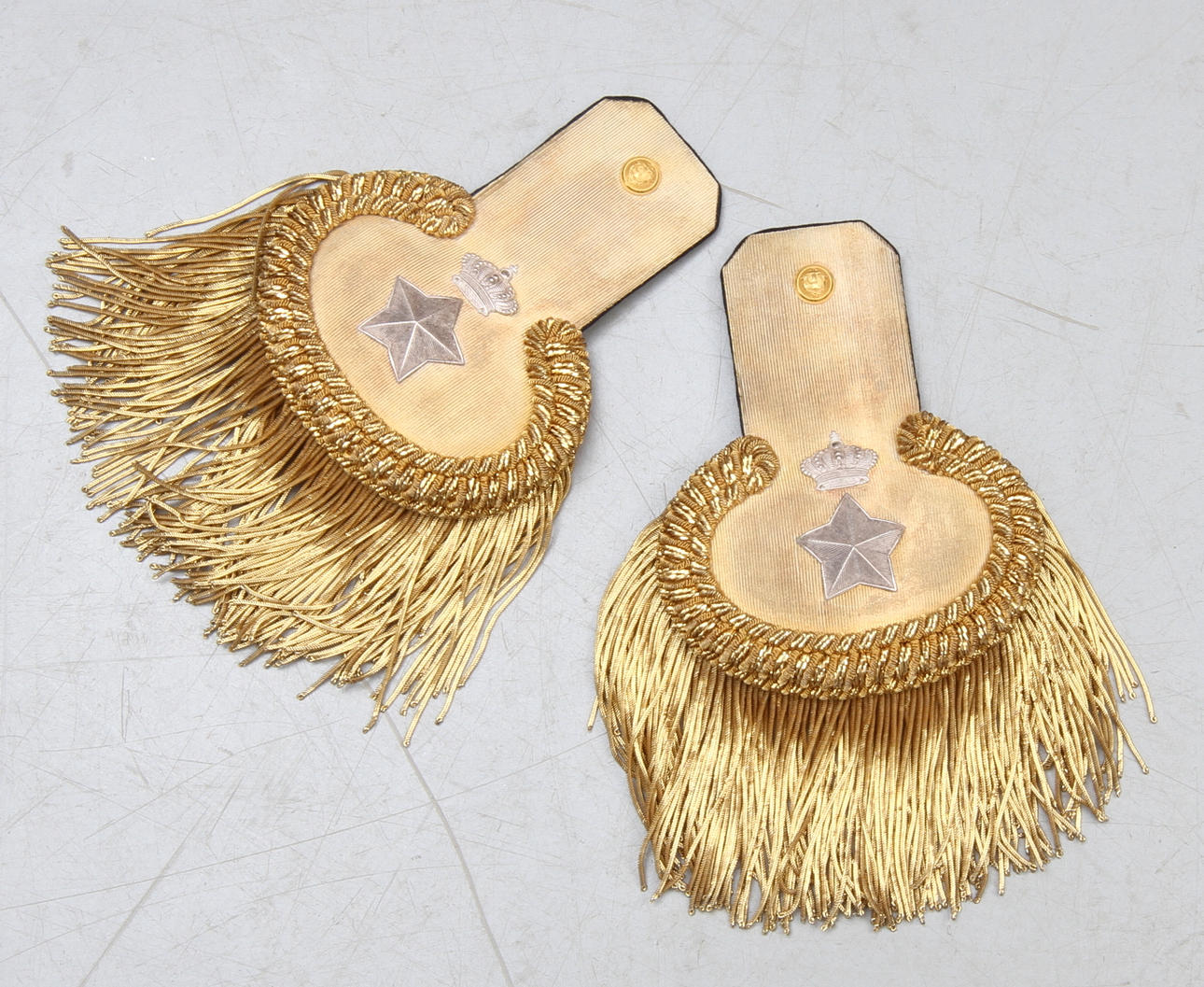 EPÅLETTER, ett par, m/1903, till paraduniform i flottan.