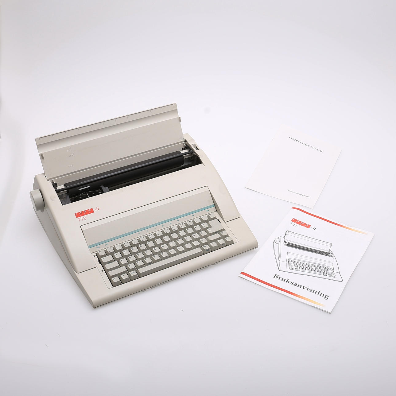 ELEKTRONISK SKRIVMASKIN, TYPE-it.