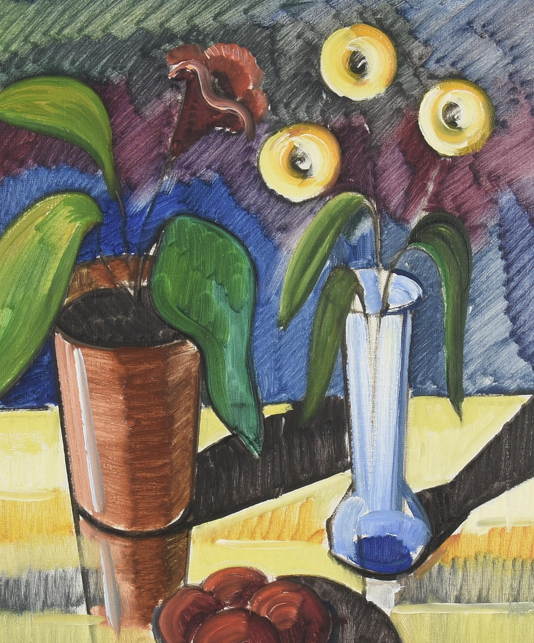 BROR GÖRANSSON. Olja på duk.